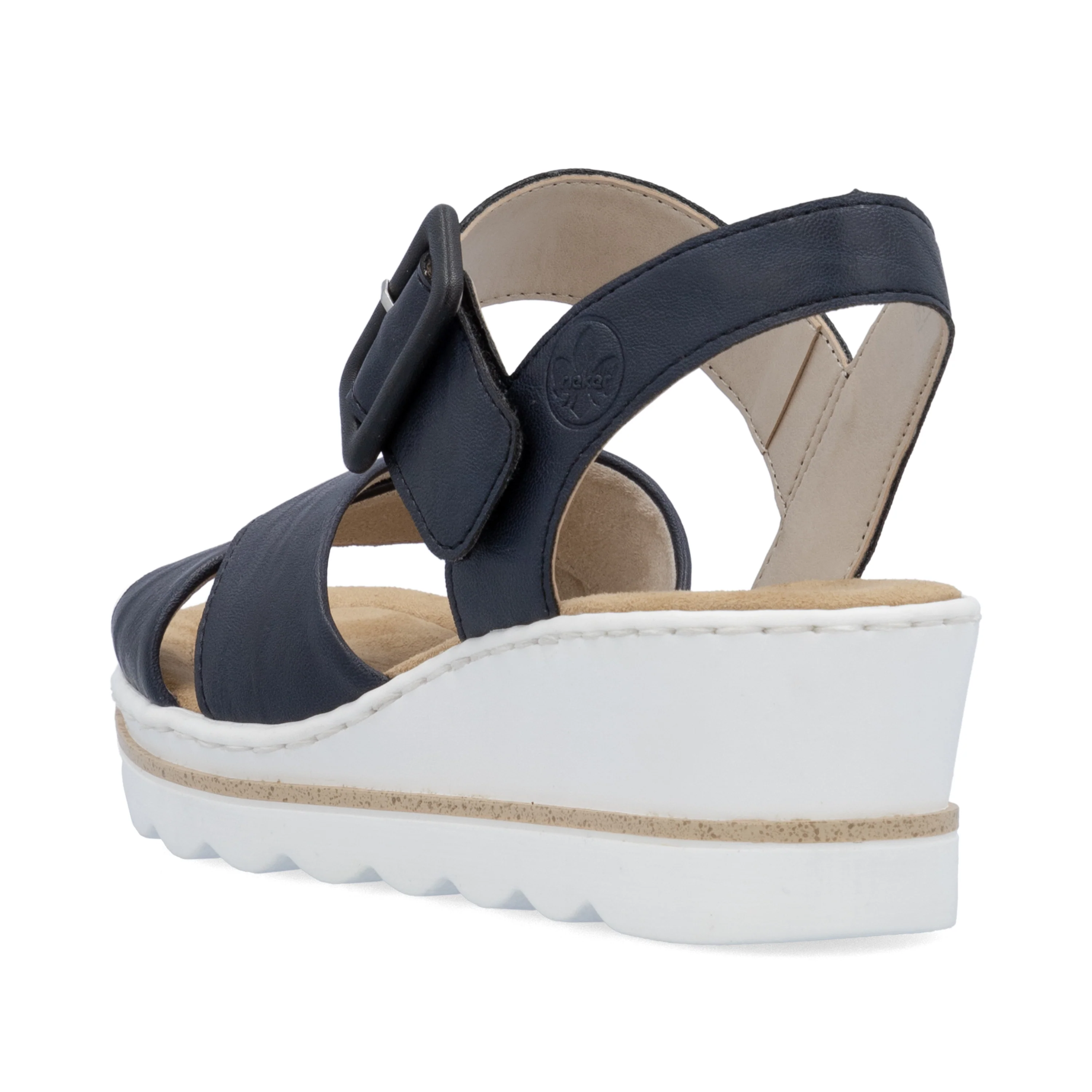 Rieker Woman's Sandals - Blue | 67463-14 - Image 3