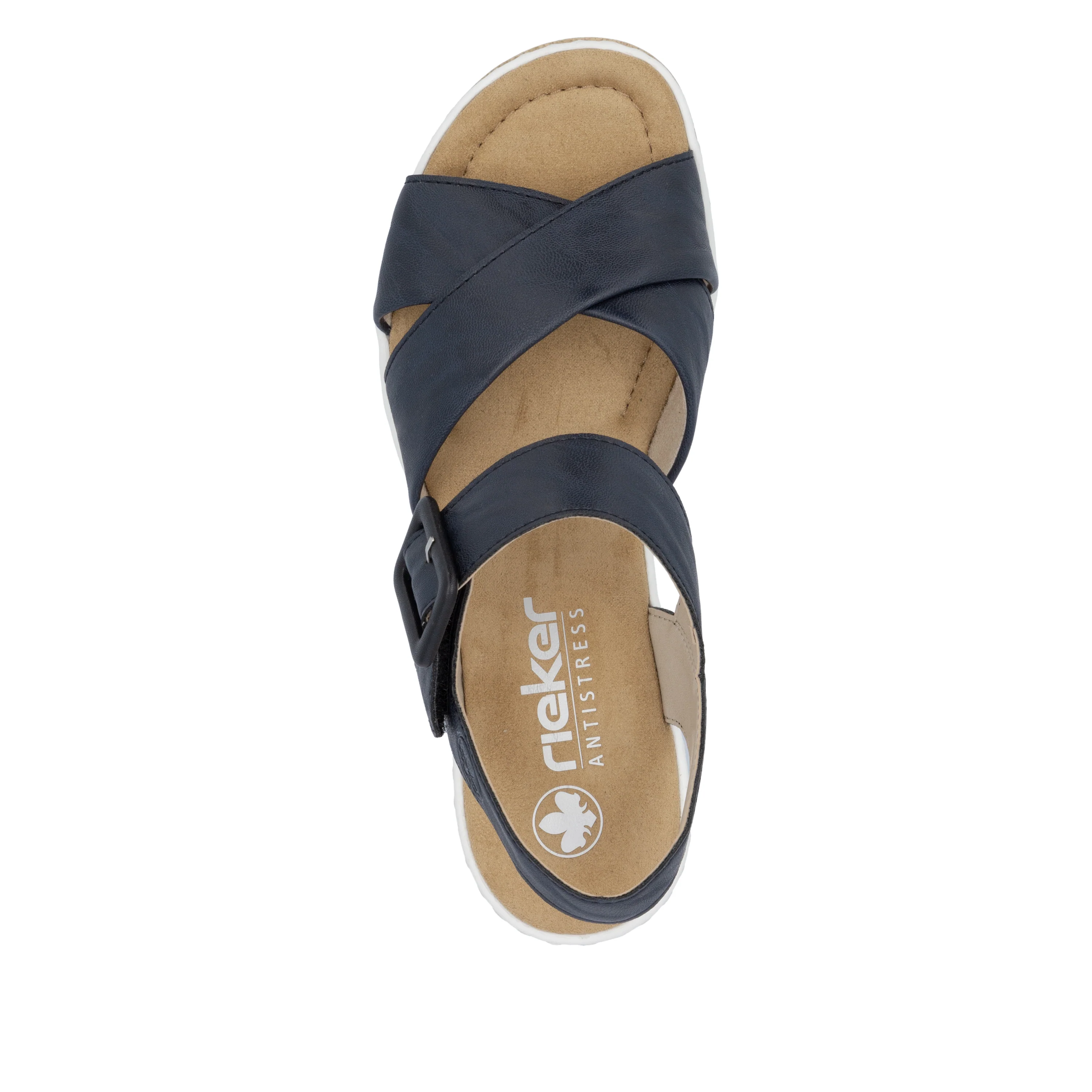 Rieker Woman's Sandals - Blue | 67463-14 - Image 4