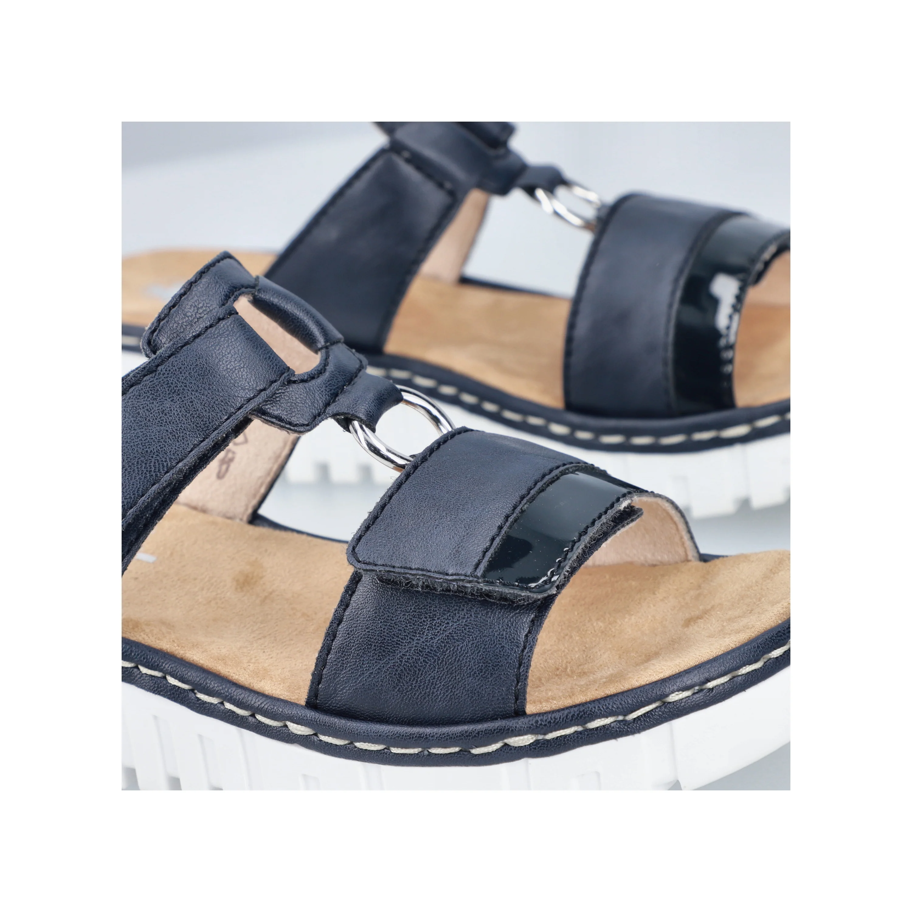 Rieker Woman's Sandals - Blue | V1396-14 - Image 13