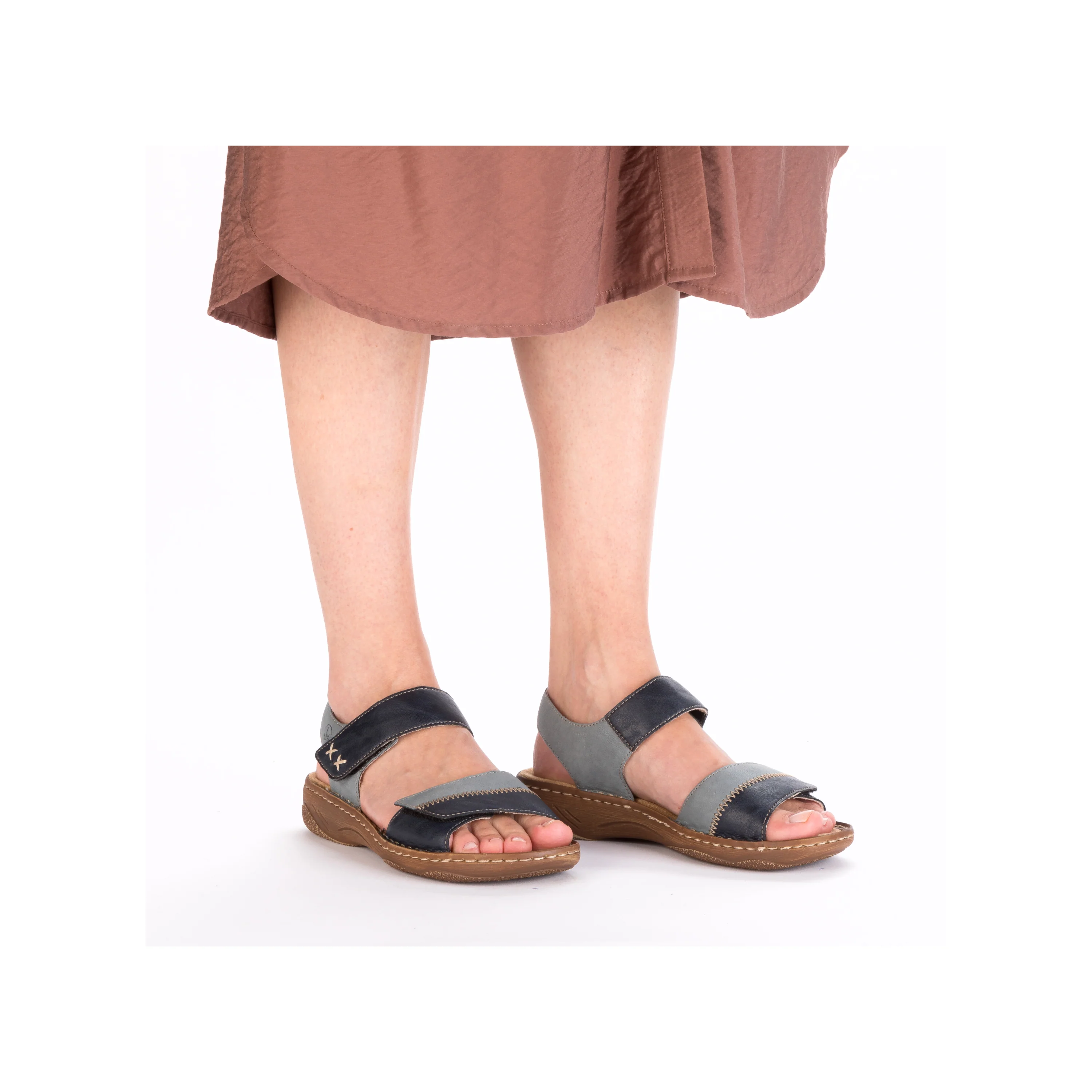 Rieker Woman's Sandals - Blue | V2860-14 - Image 10