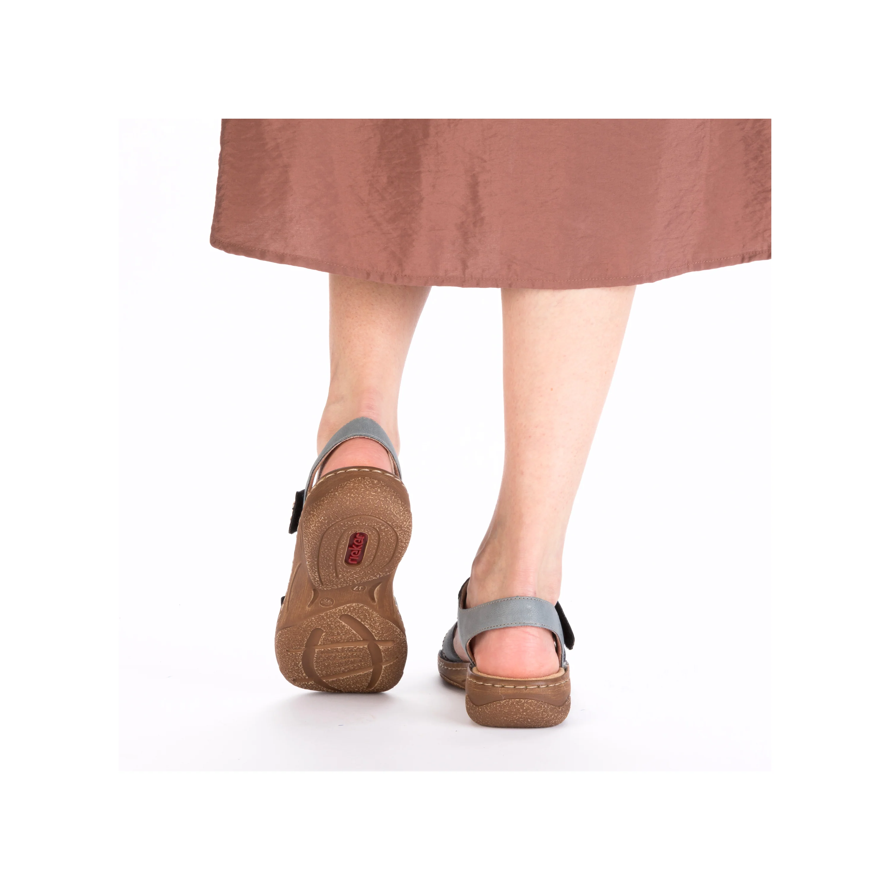 Rieker Woman's Sandals - Blue | V2860-14 - Image 12