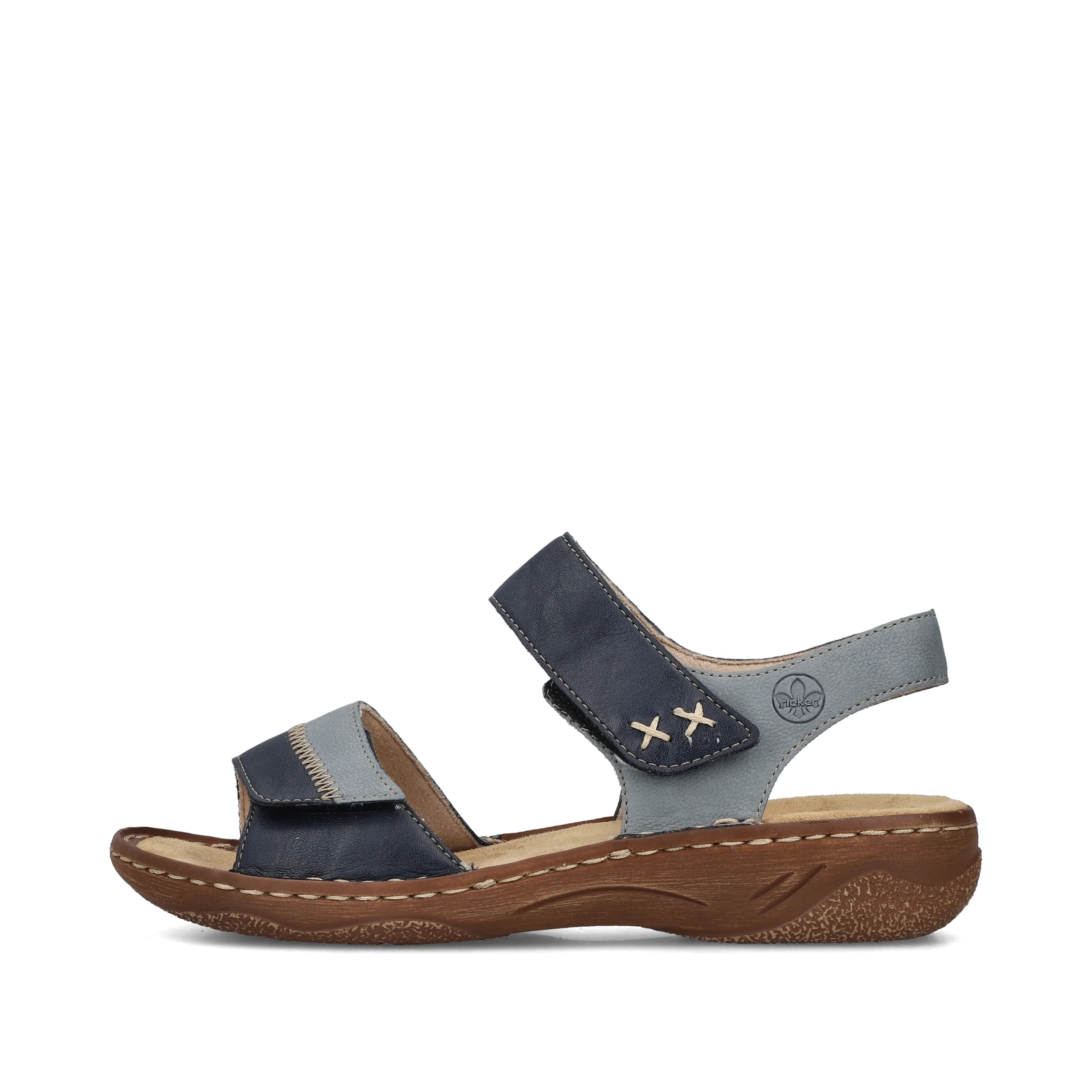 Rieker Woman's Sandals - Blue | V2860-14 - Image 5