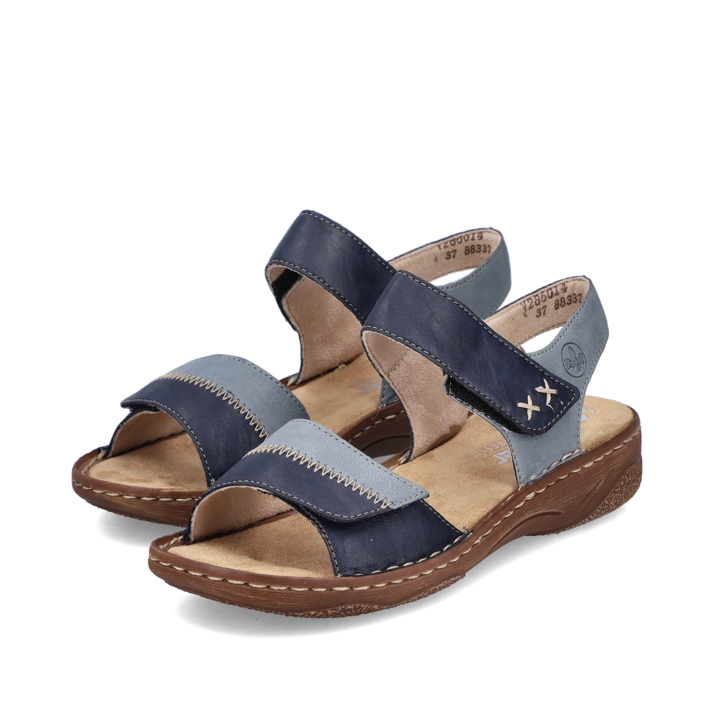 Rieker Woman's Sandals - Blue | V2860-14 - Image 8