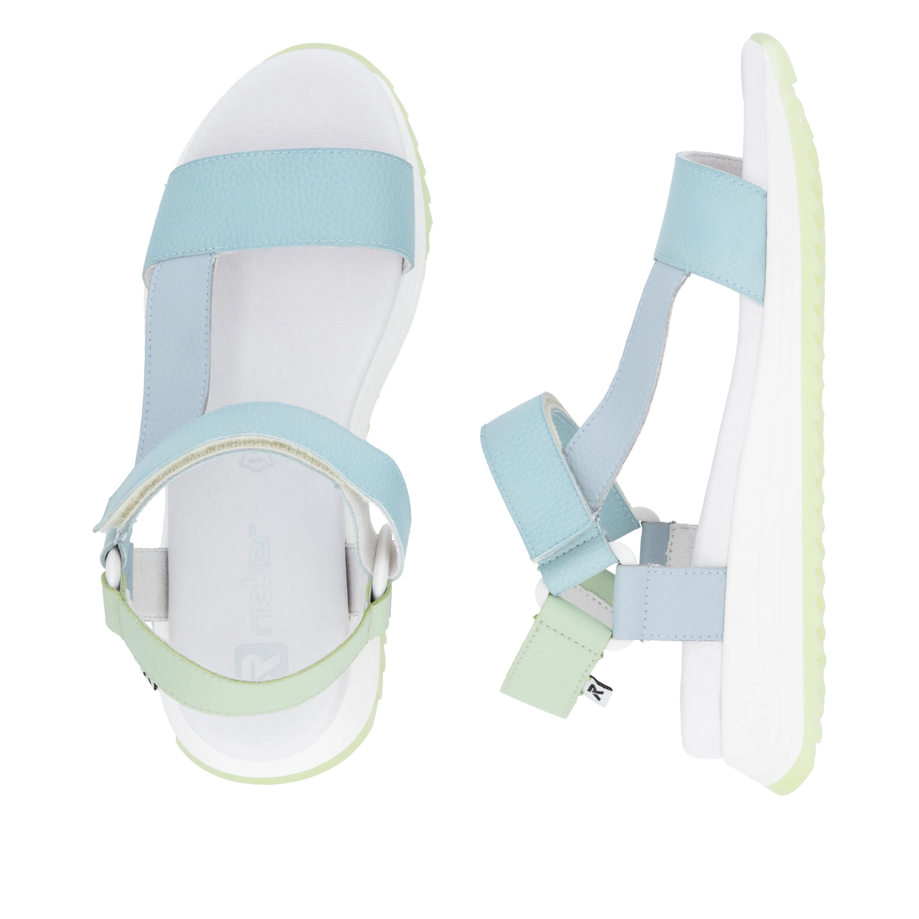 Rieker Sport Woman's Sandals - Blue | W2951-10 - Image 9