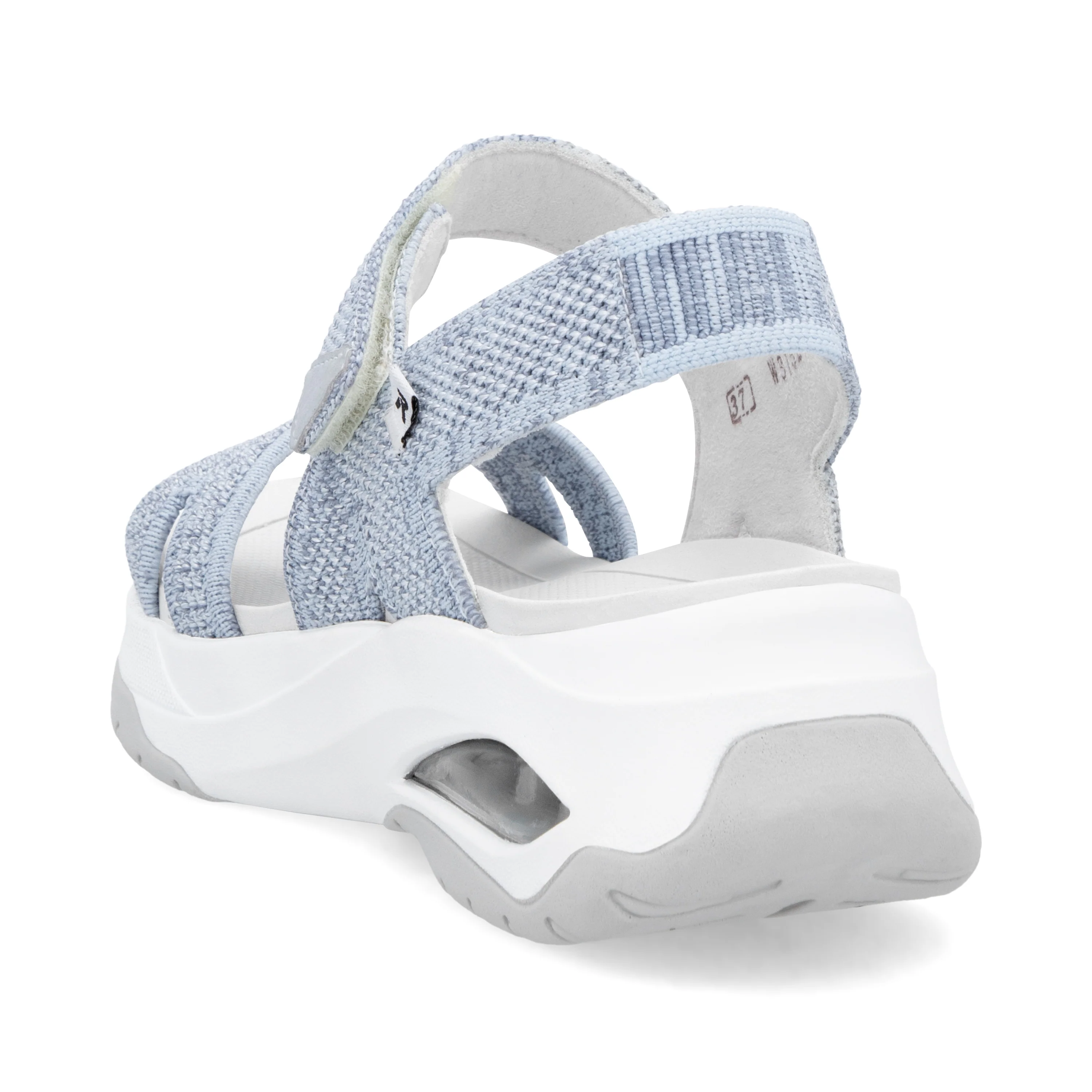 Rieker Sport Woman's Sandals - Blue | W3152-10 - Image 3