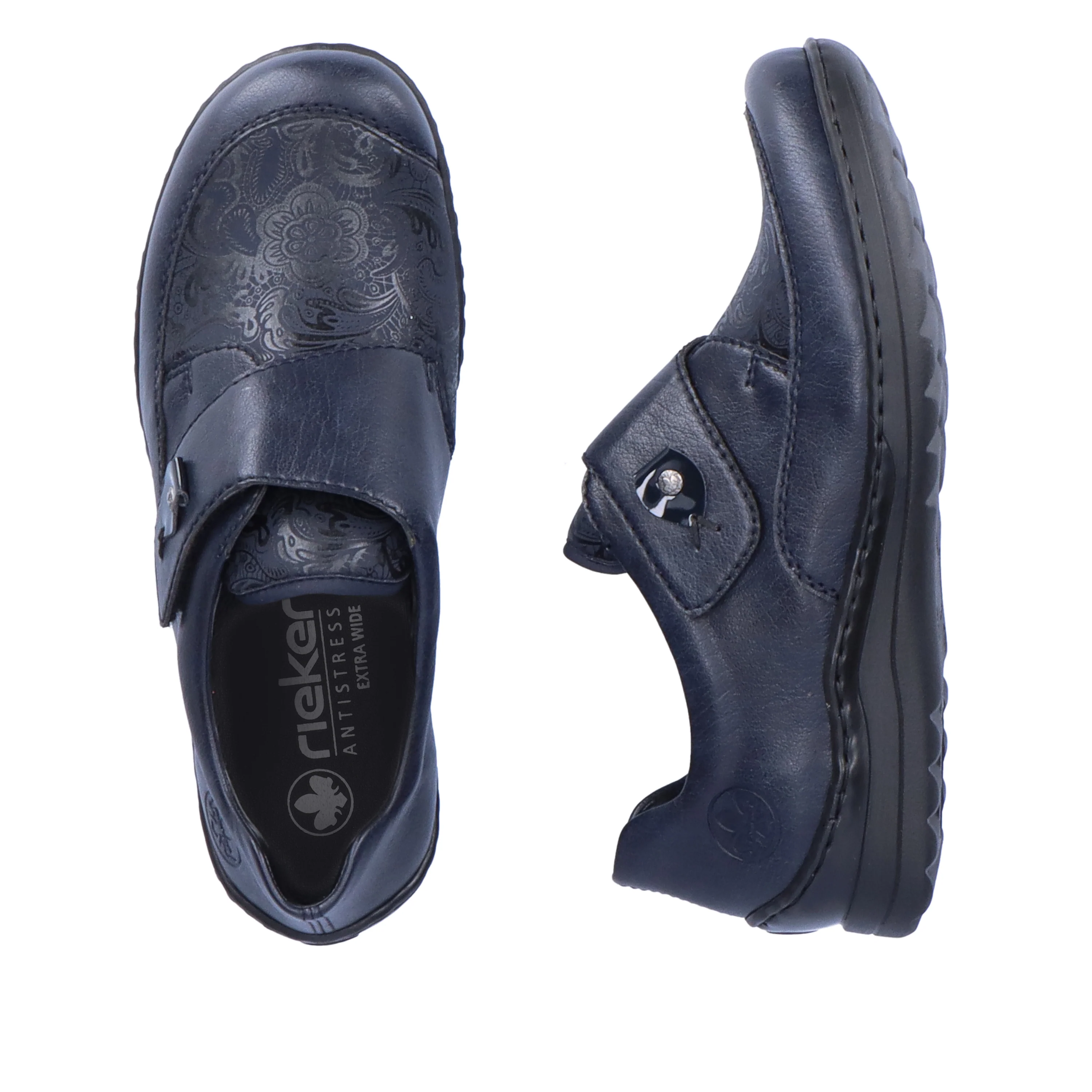 Rieker Woman's Shoes - Blue | 48951-14 - Image 9