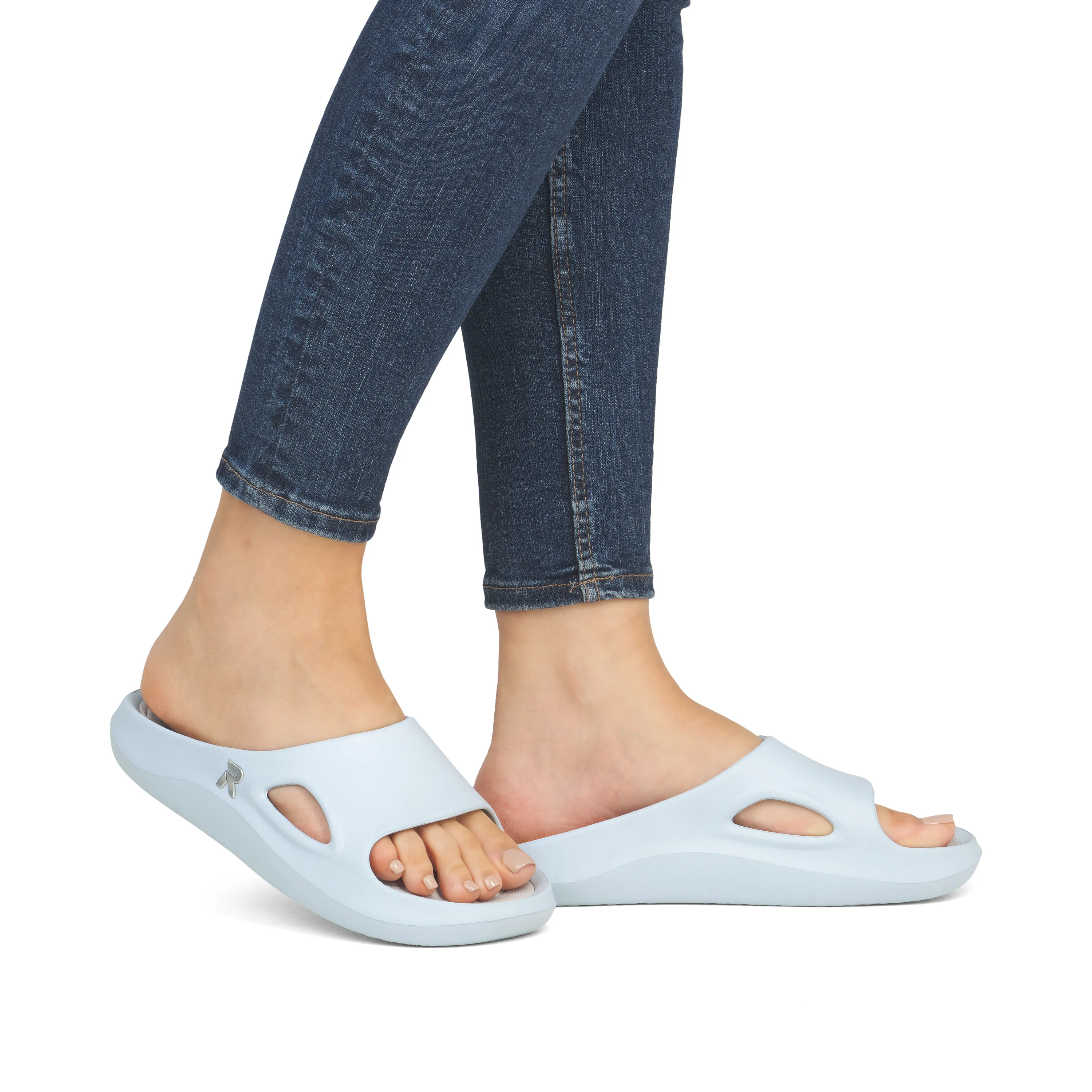 Rieker Sport Woman's Sandals - Blue | W3450-10 - Image 10