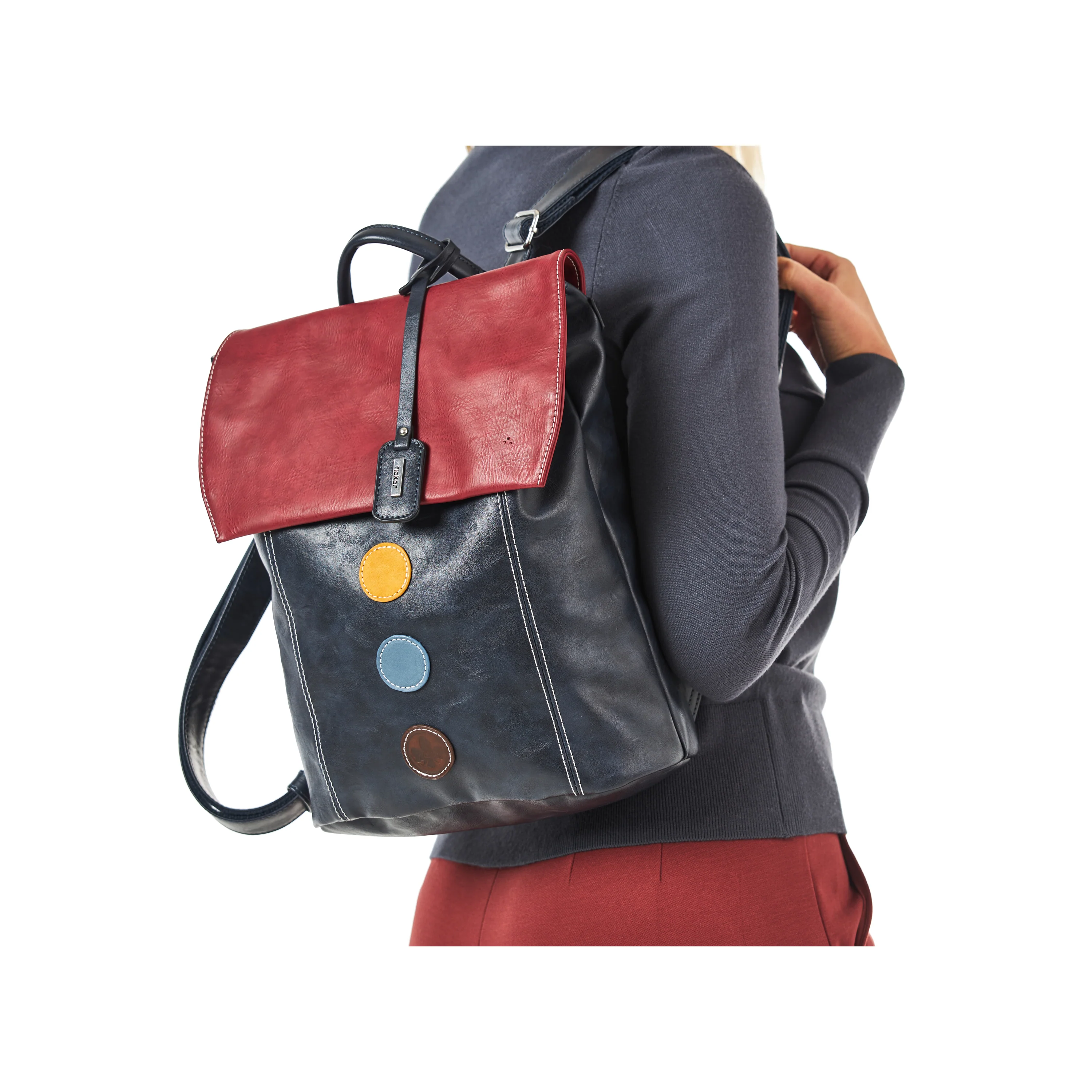 Rieker Woman's Bags - Blue | H1357-14 - Image 8
