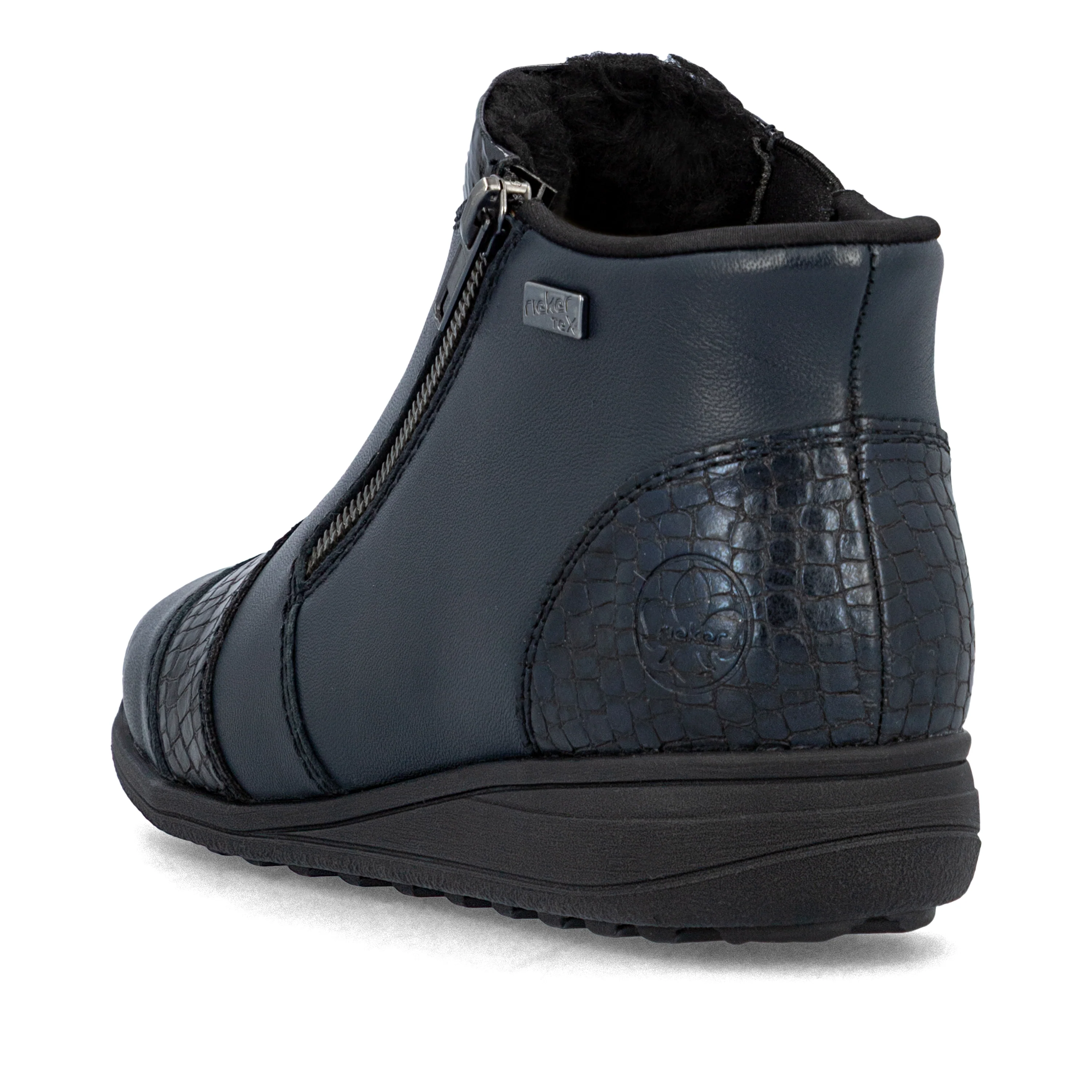Rieker Woman's Boots - Blue | 47254-14 - Image 3