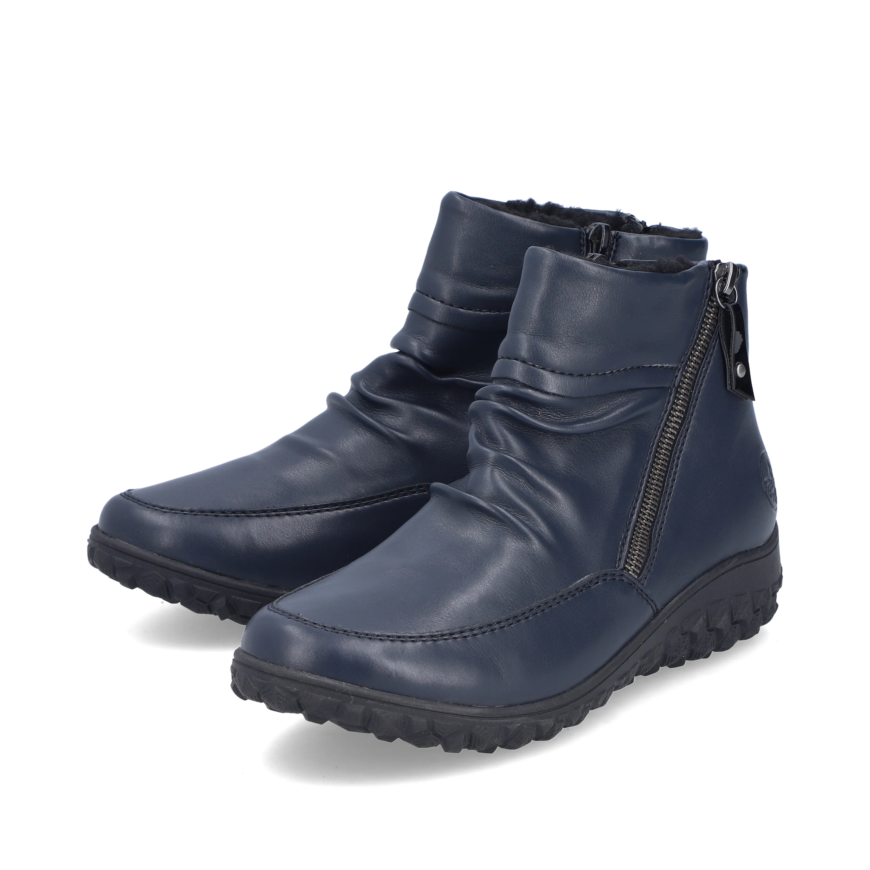 Rieker Woman's Boots - Blue | 59585-14 - Image 8