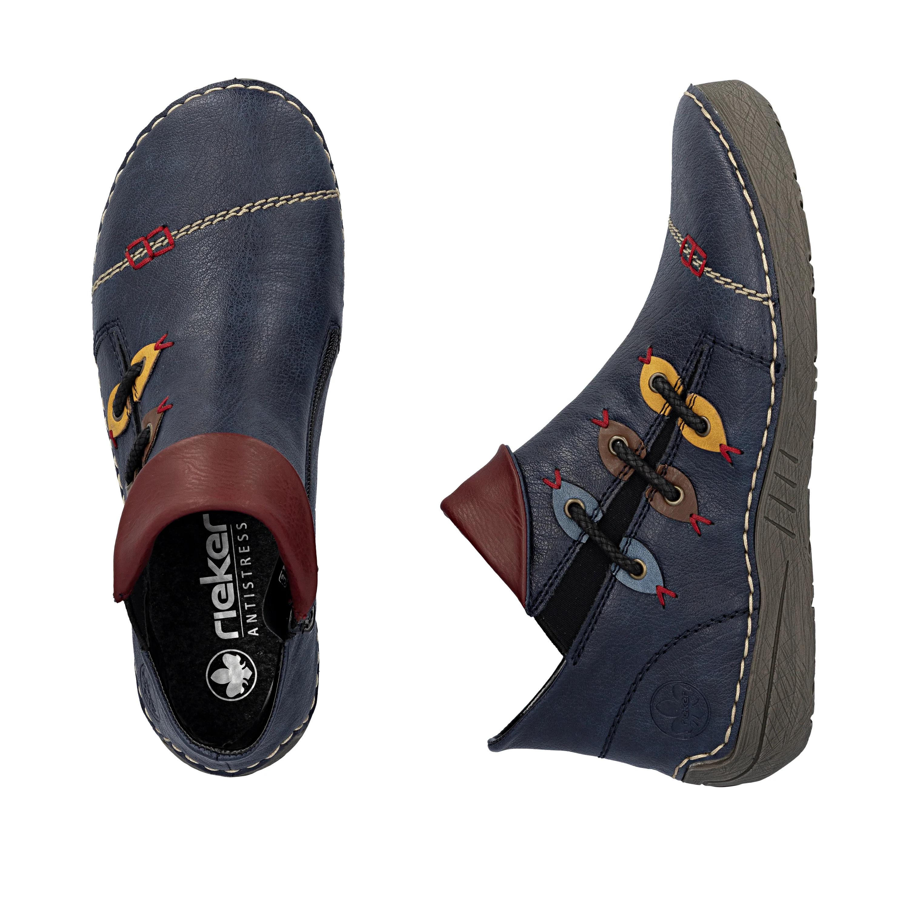Rieker Woman's Boots - Blue | 72581-14 - Image 9