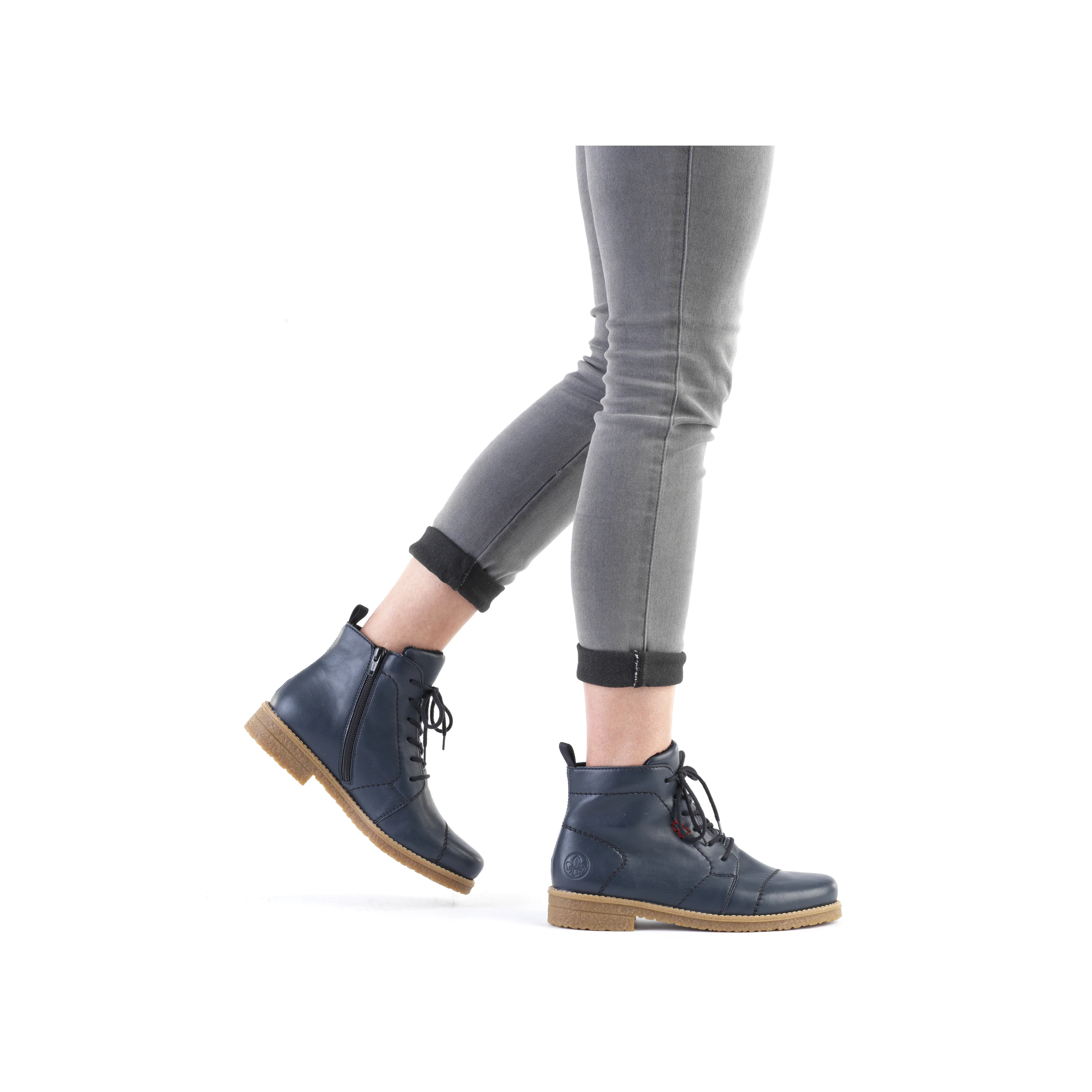 Rieker Woman's Boots - Blue | 73500-14 - Image 10