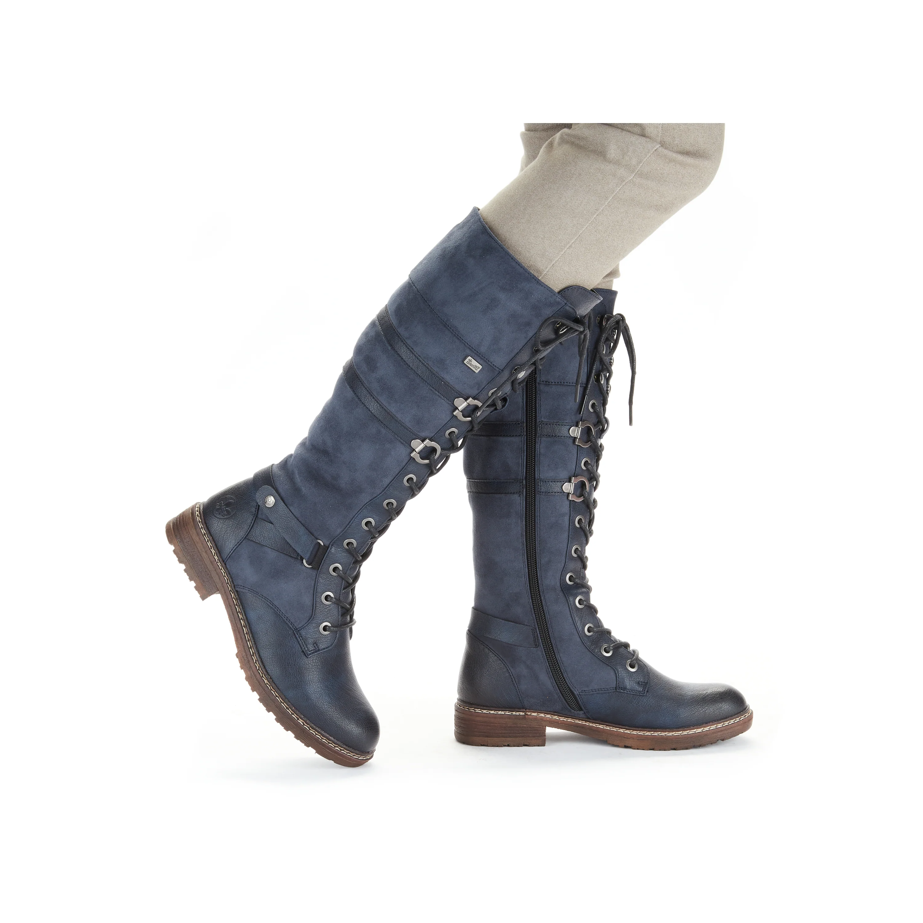 Rieker Woman's Boots - Blue | 94732-14 - Image 11