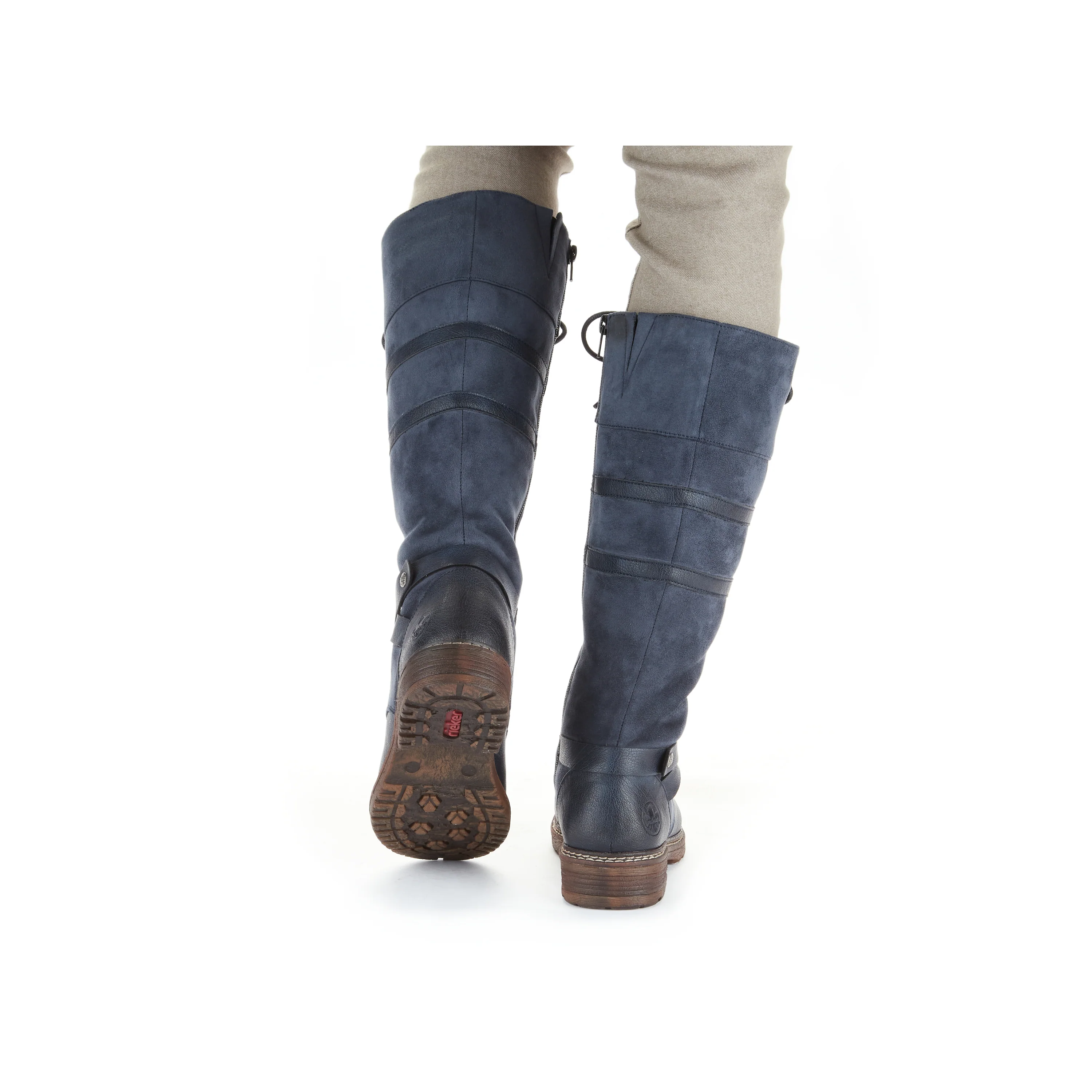 Rieker Woman's Boots - Blue | 94732-14 - Image 13