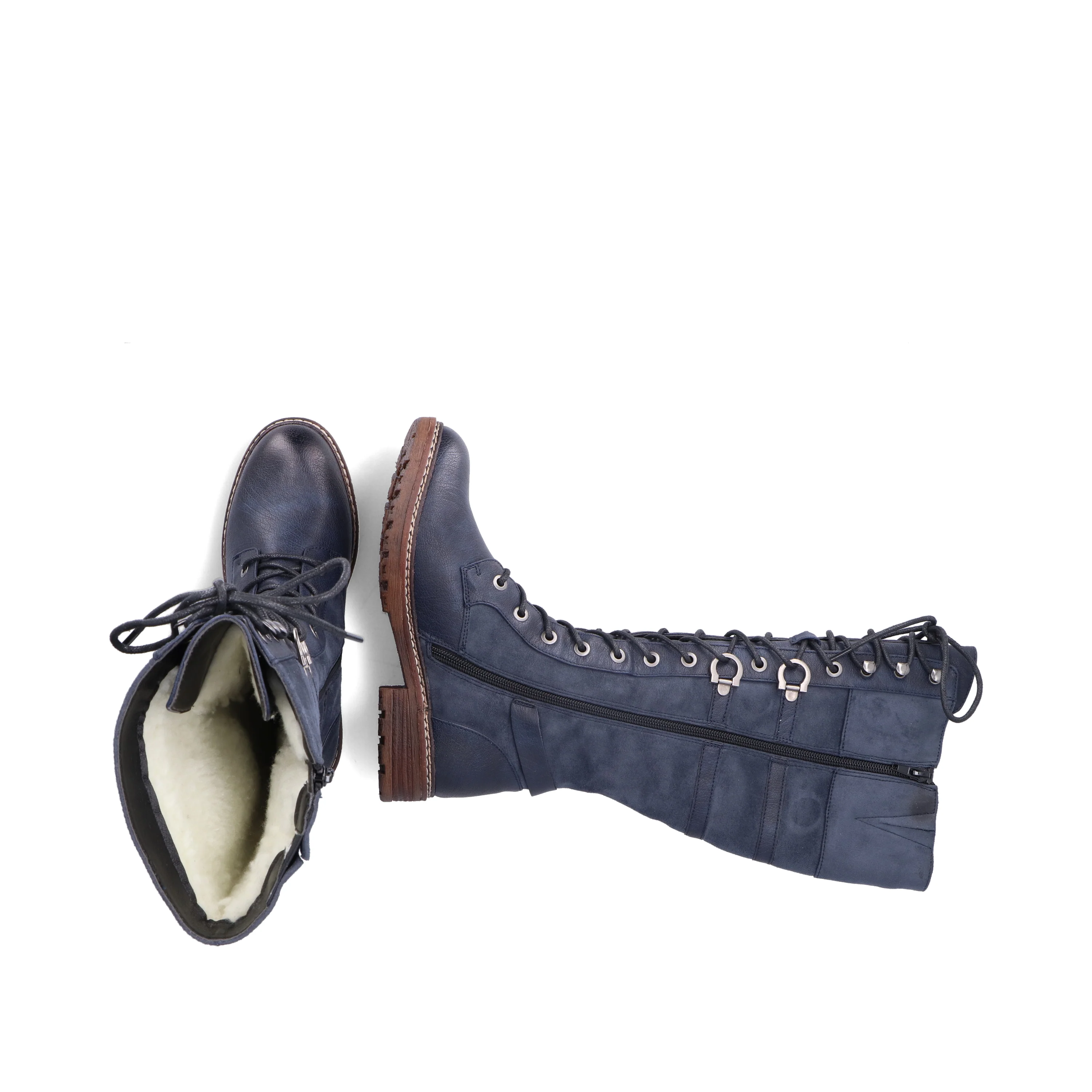 Rieker Woman's Boots - Blue | 94732-14 - Image 9