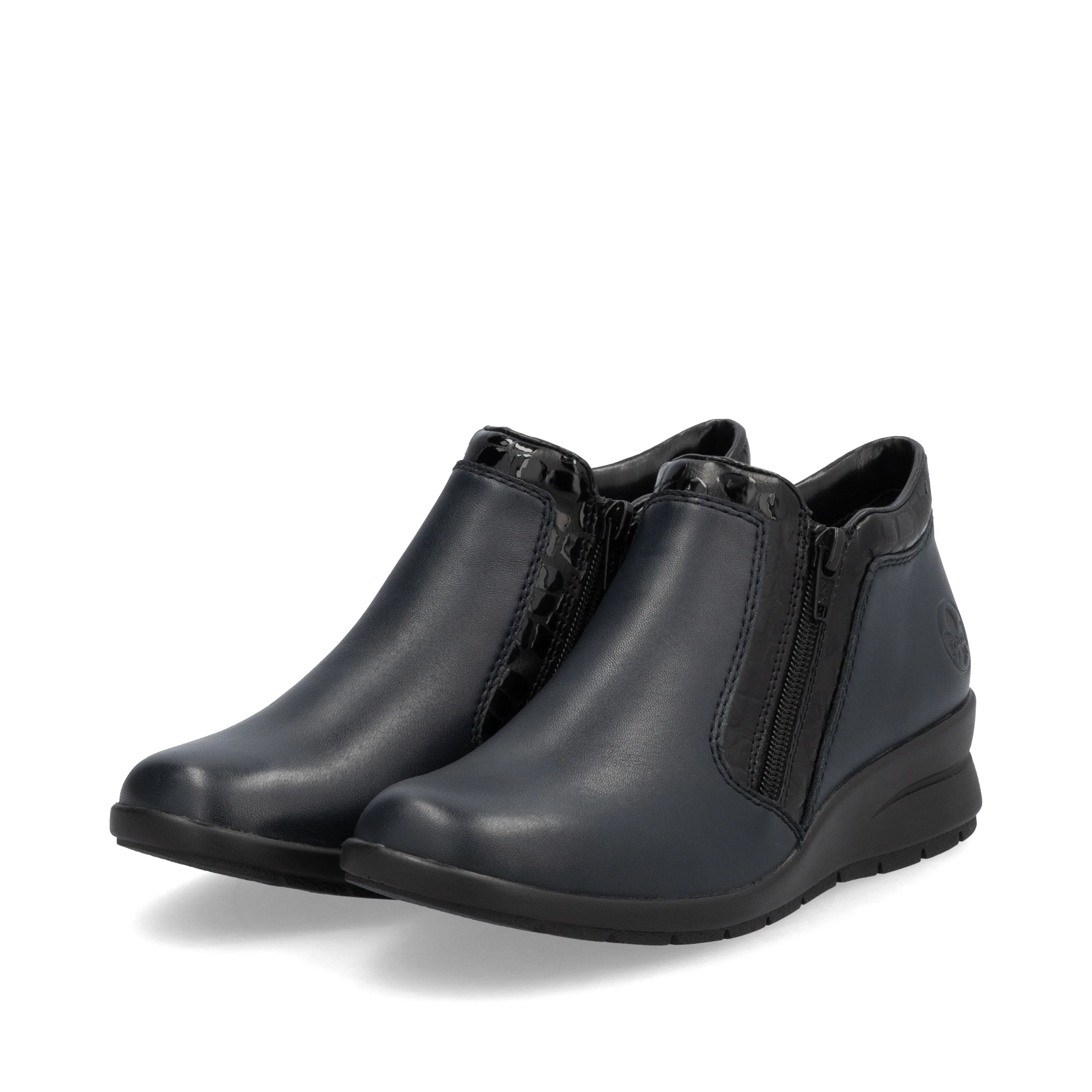 Rieker Woman's Boots - Blue | L4883-14 - Image 8
