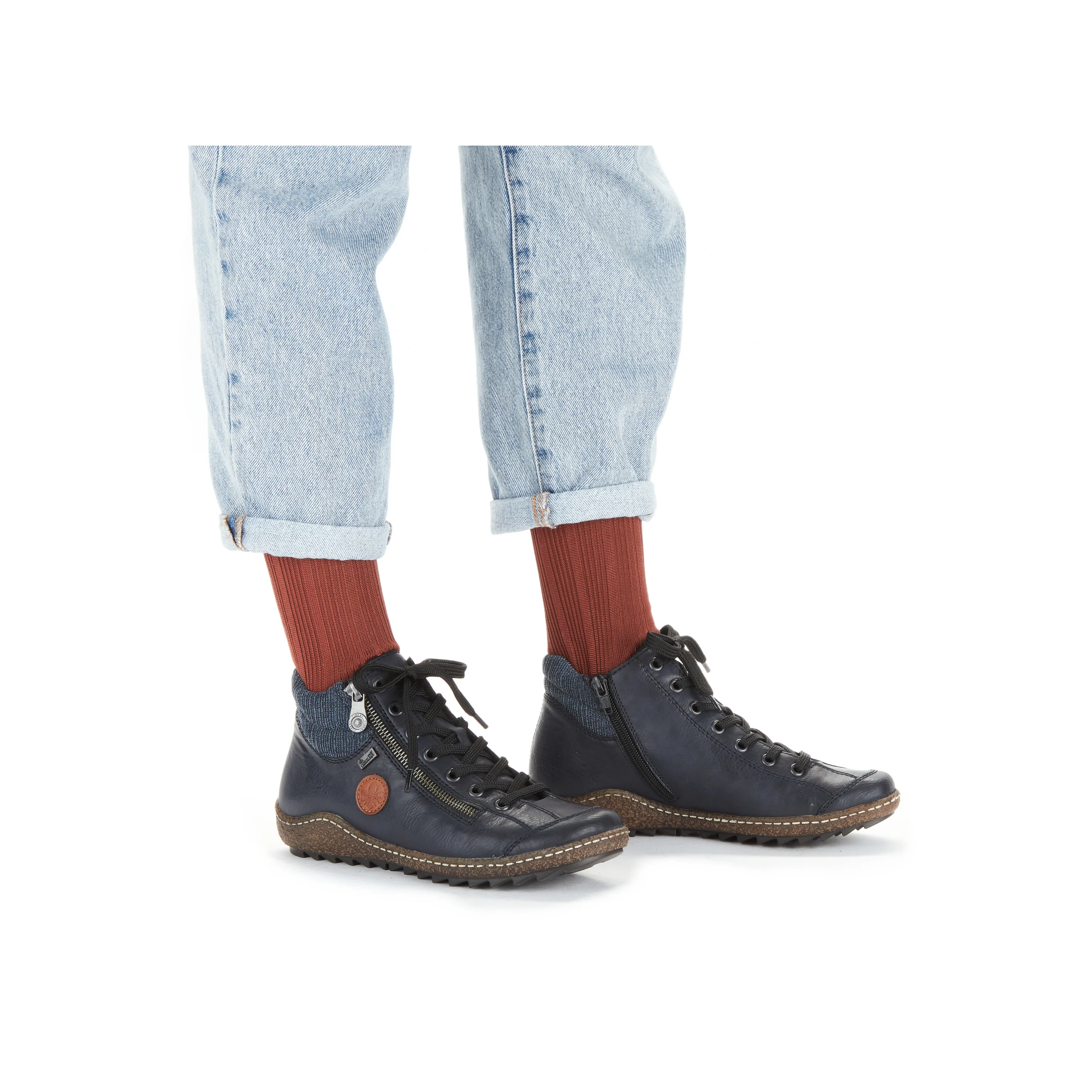 Rieker Woman's Boots - Blue | L7514-14 - Image 10
