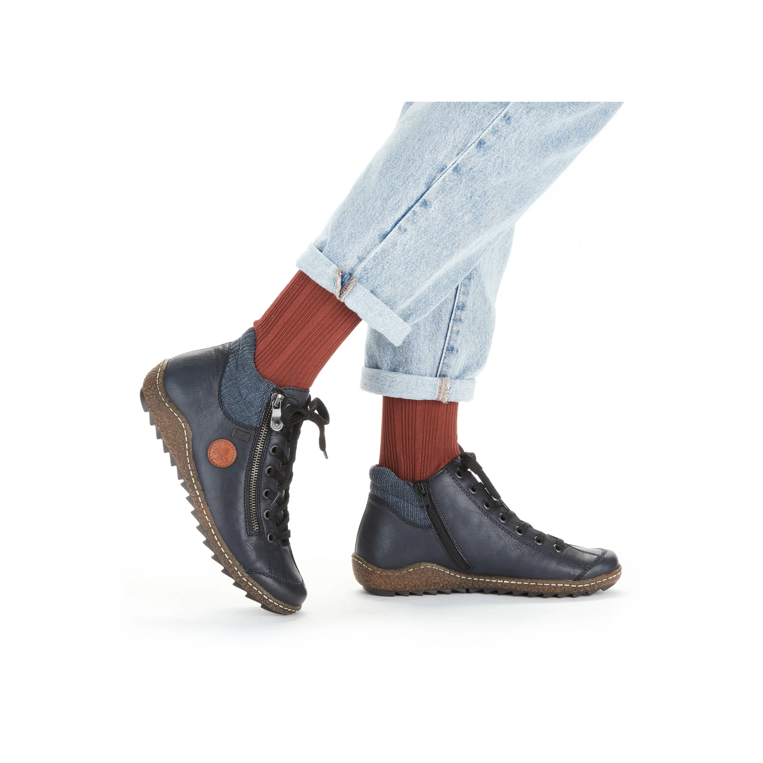 Rieker Woman's Boots - Blue | L7514-14 - Image 11