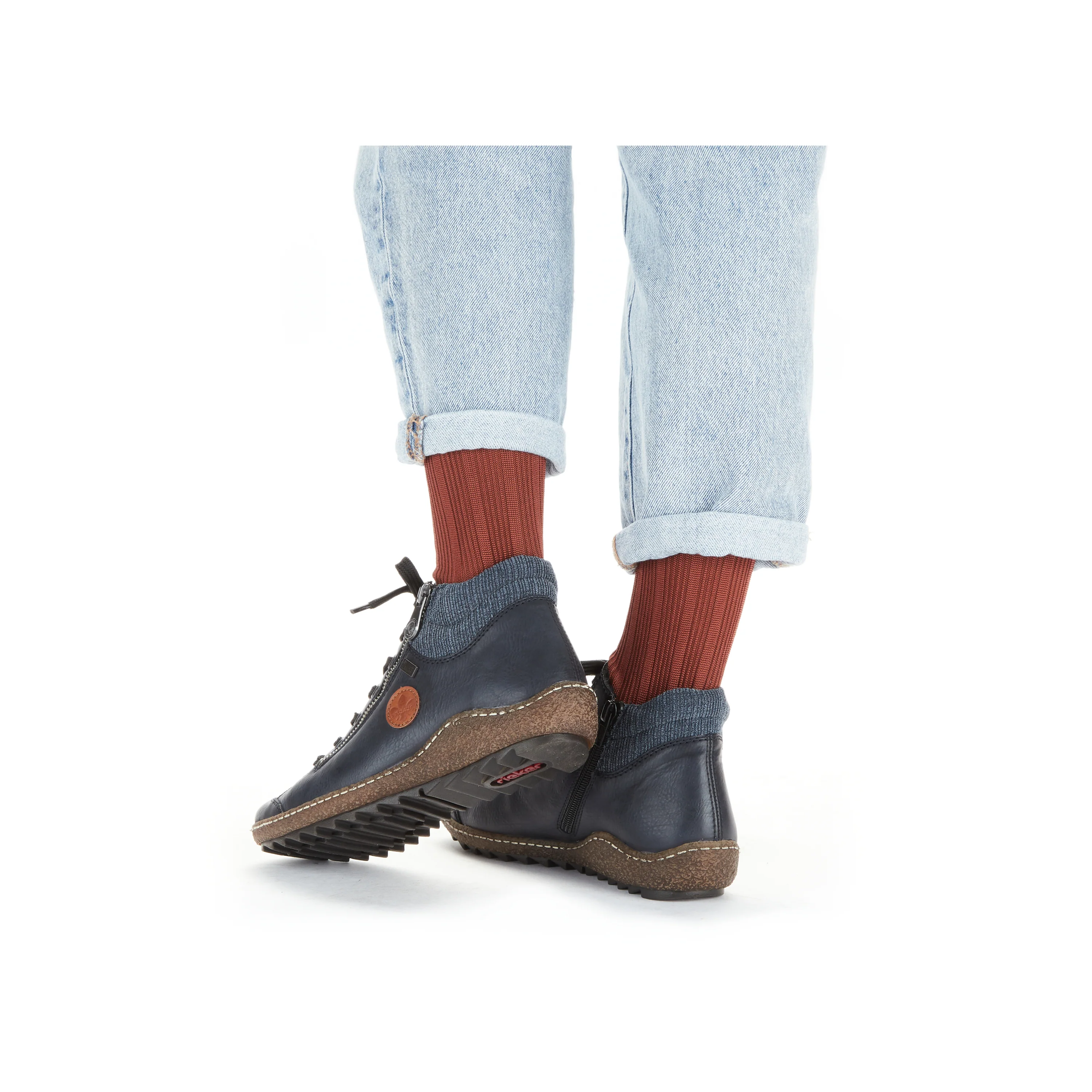Rieker Woman's Boots - Blue | L7514-14 - Image 14