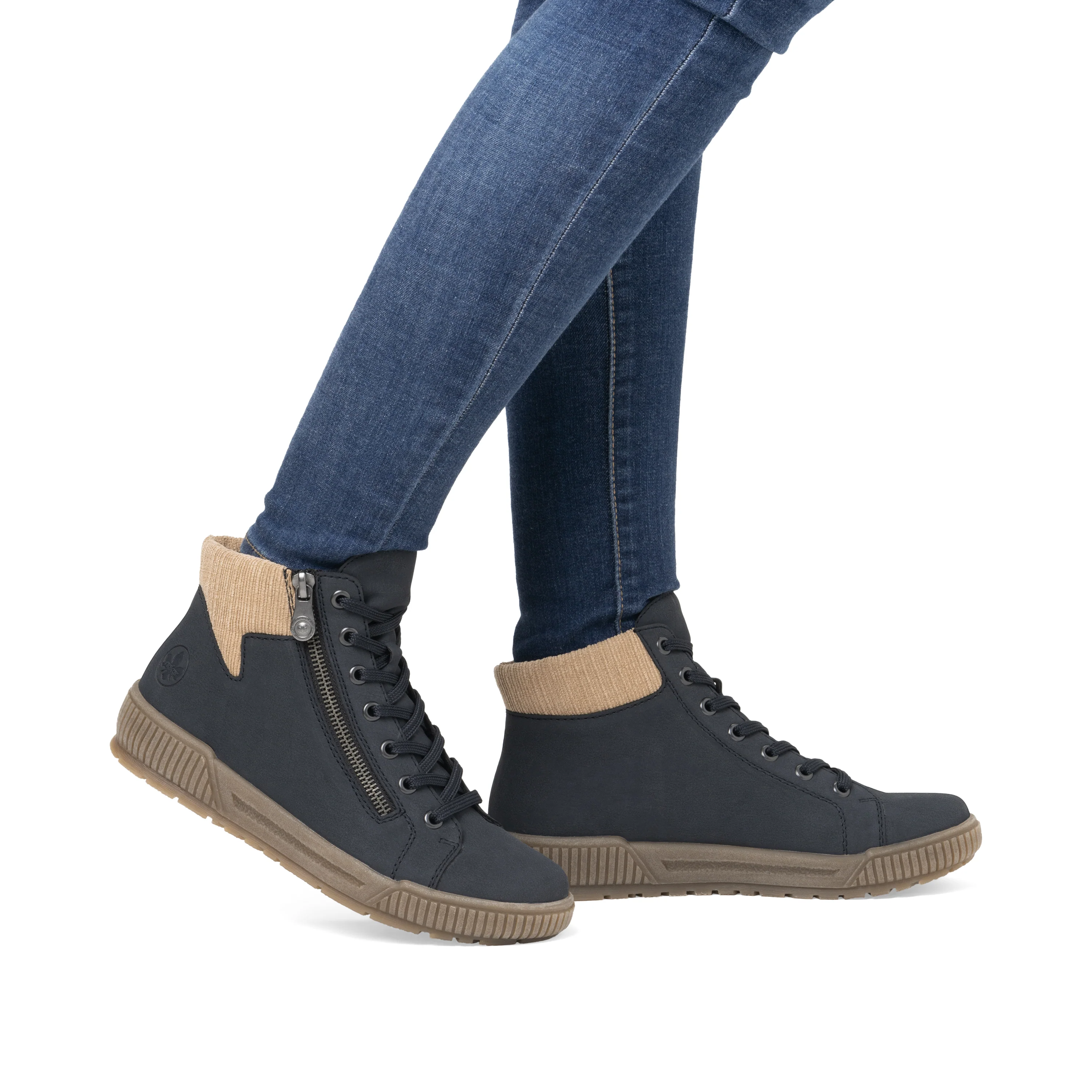 Rieker Woman's Boots - Blue | N0709-15 - Image 10