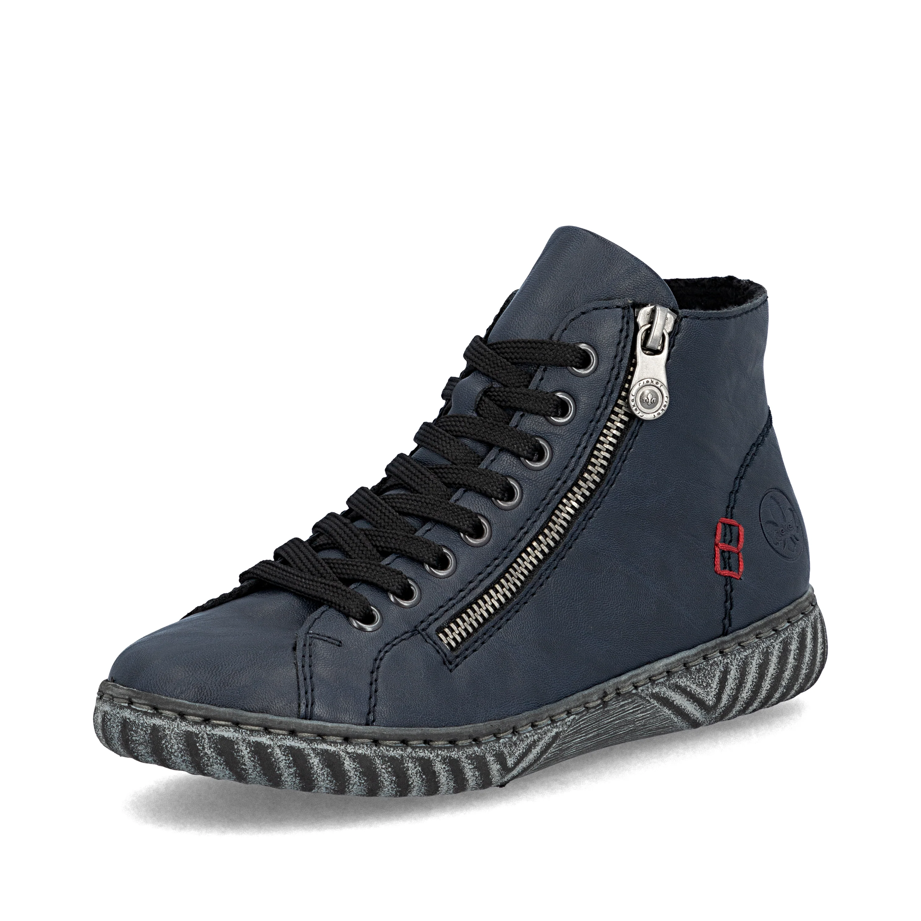 Rieker Woman's Boots - Blue | N0921-14