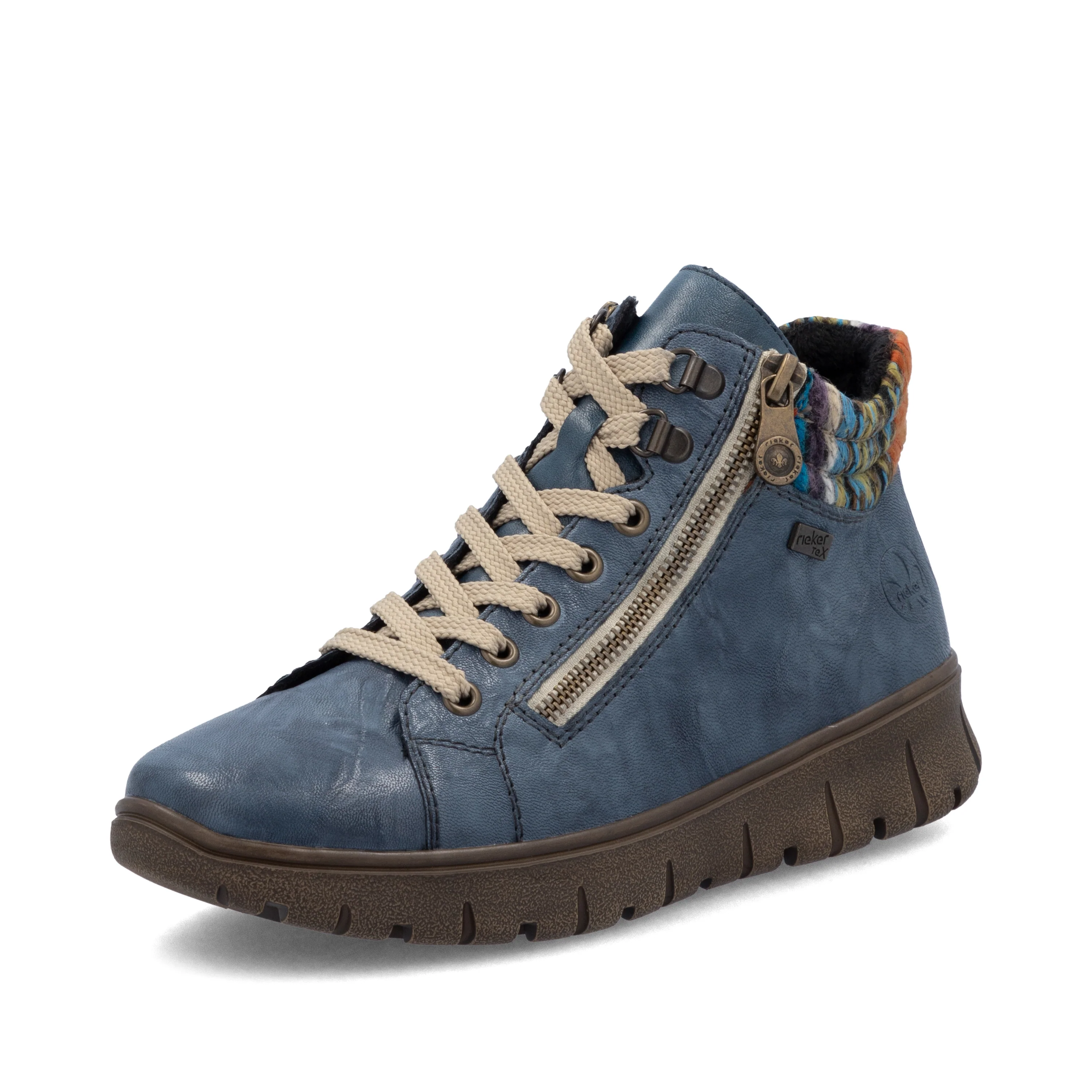 Rieker Woman's Boots - Blue | N1305-14