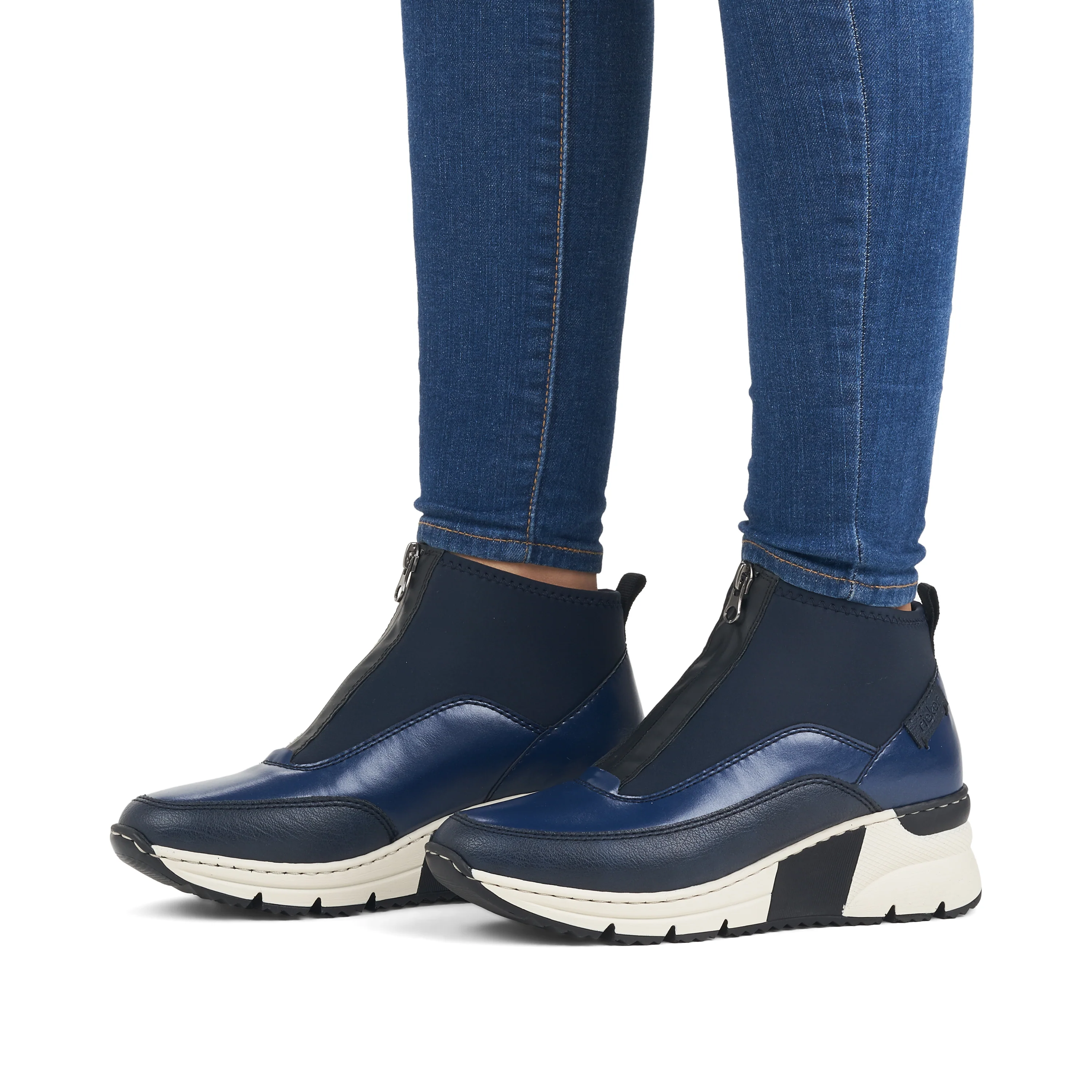 Rieker Woman's Boots - Blue | N6352-14 - Image 20
