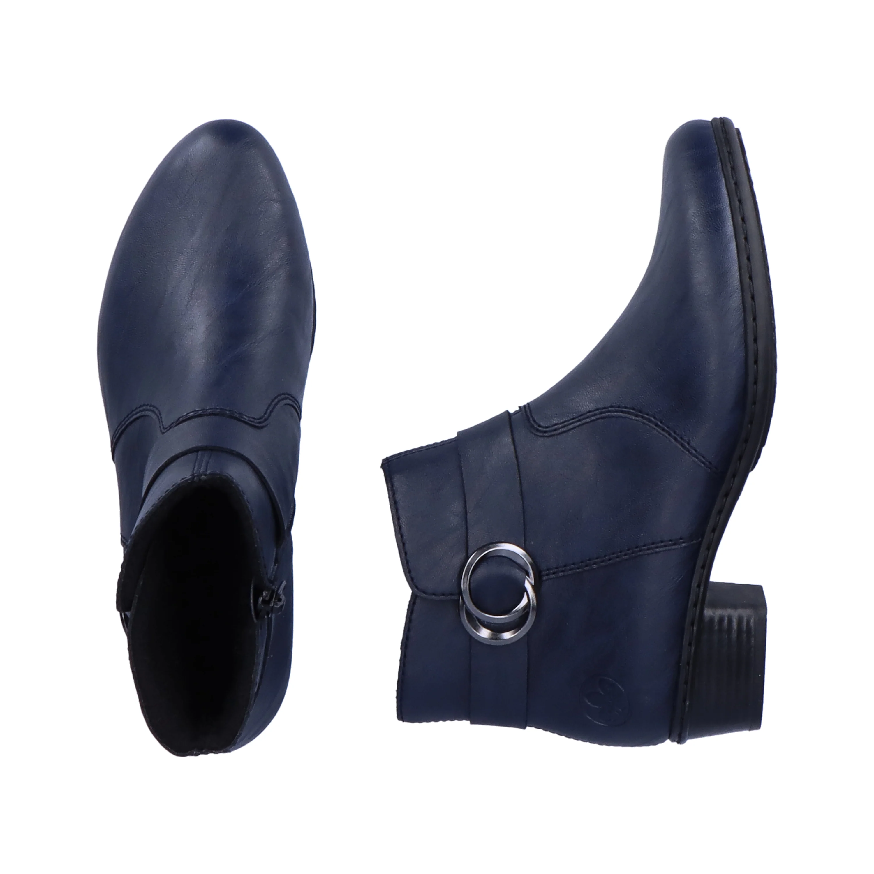 Rieker Woman's Boots - Blue | Y0775-14 - Image 9