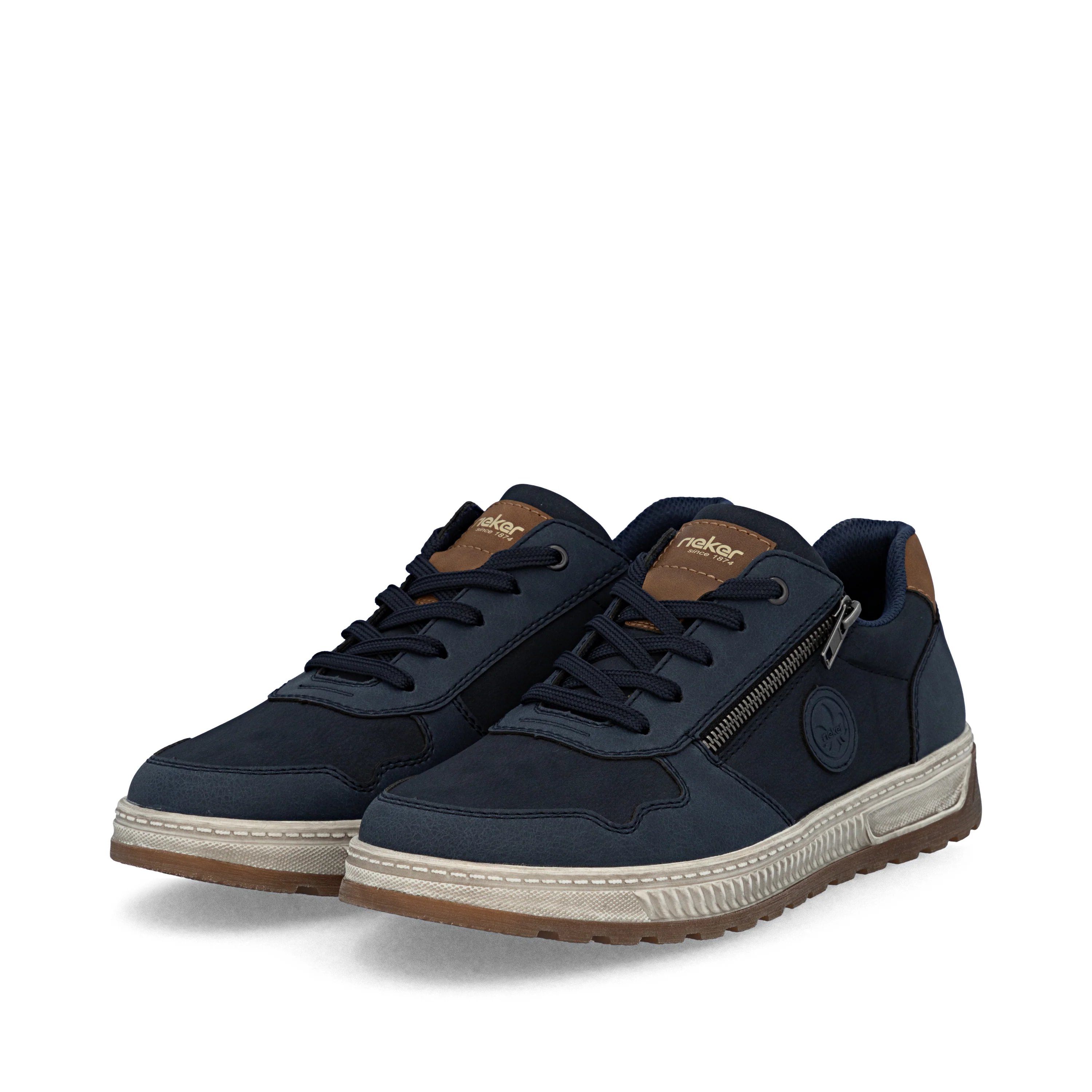 Rieker Men's Shoes - Blue | 37029-14 - Image 8