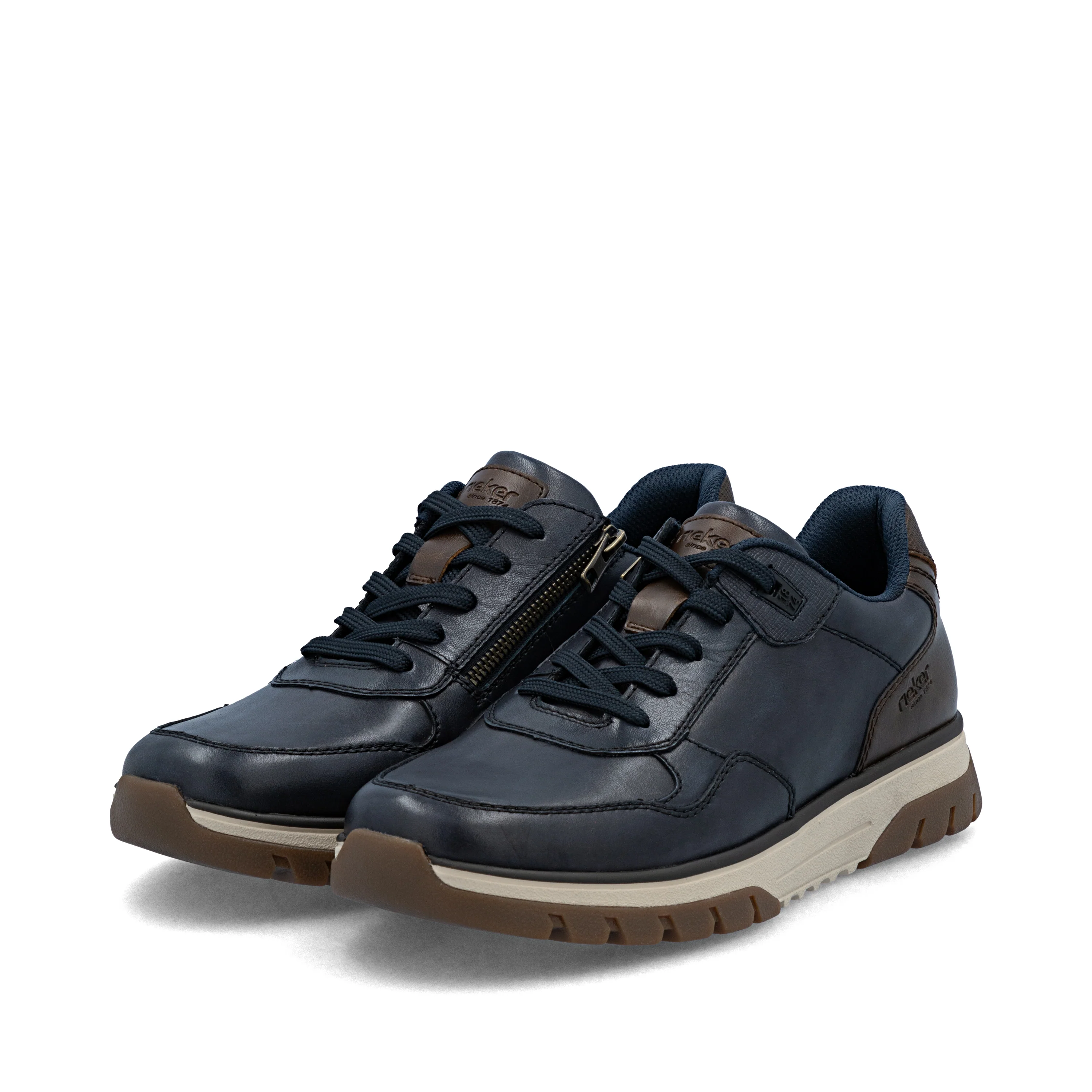Rieker Men's Shoes - Blue | B9301-14 - Image 8