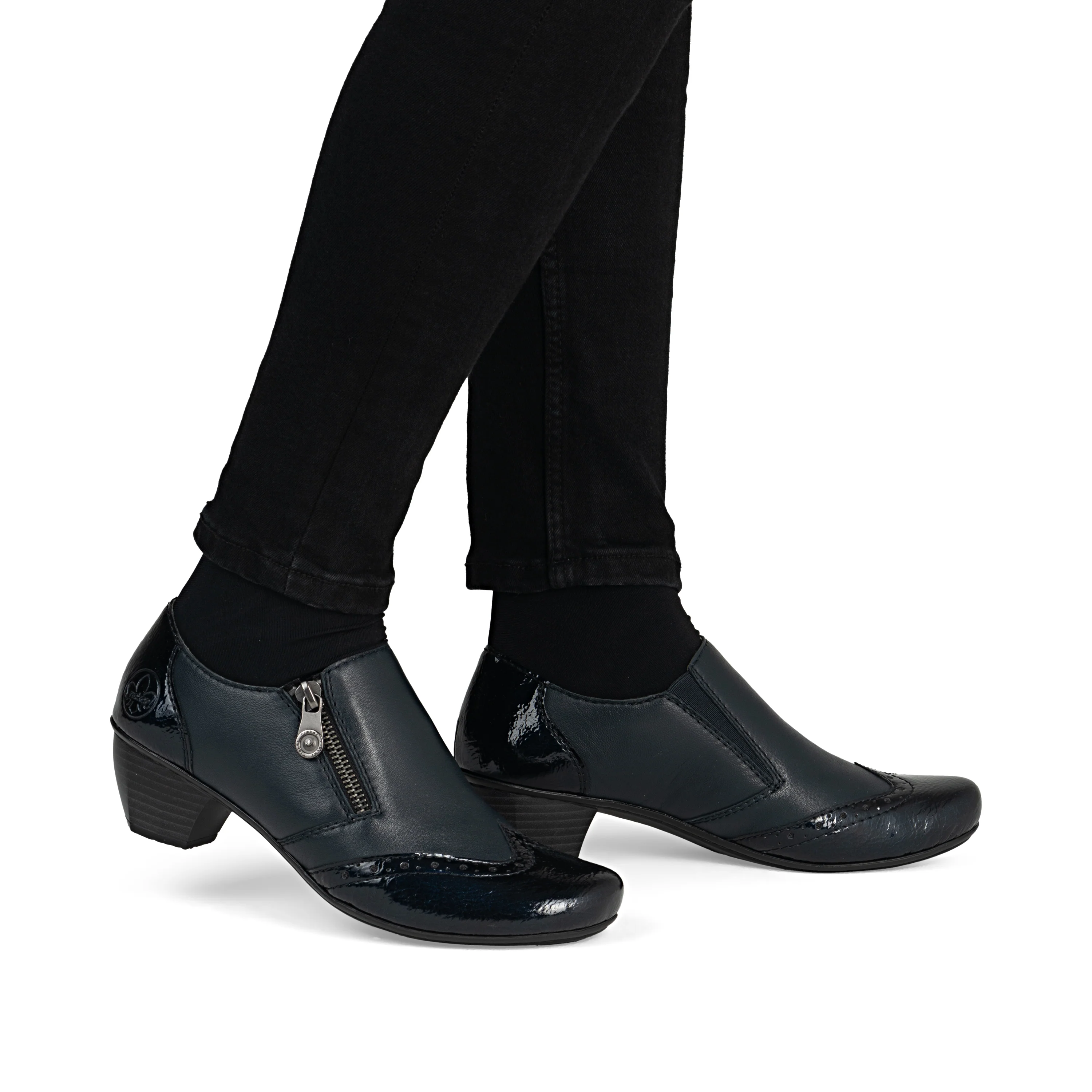 Rieker Woman's Shoes - Blue | 41757-15 - Image 10
