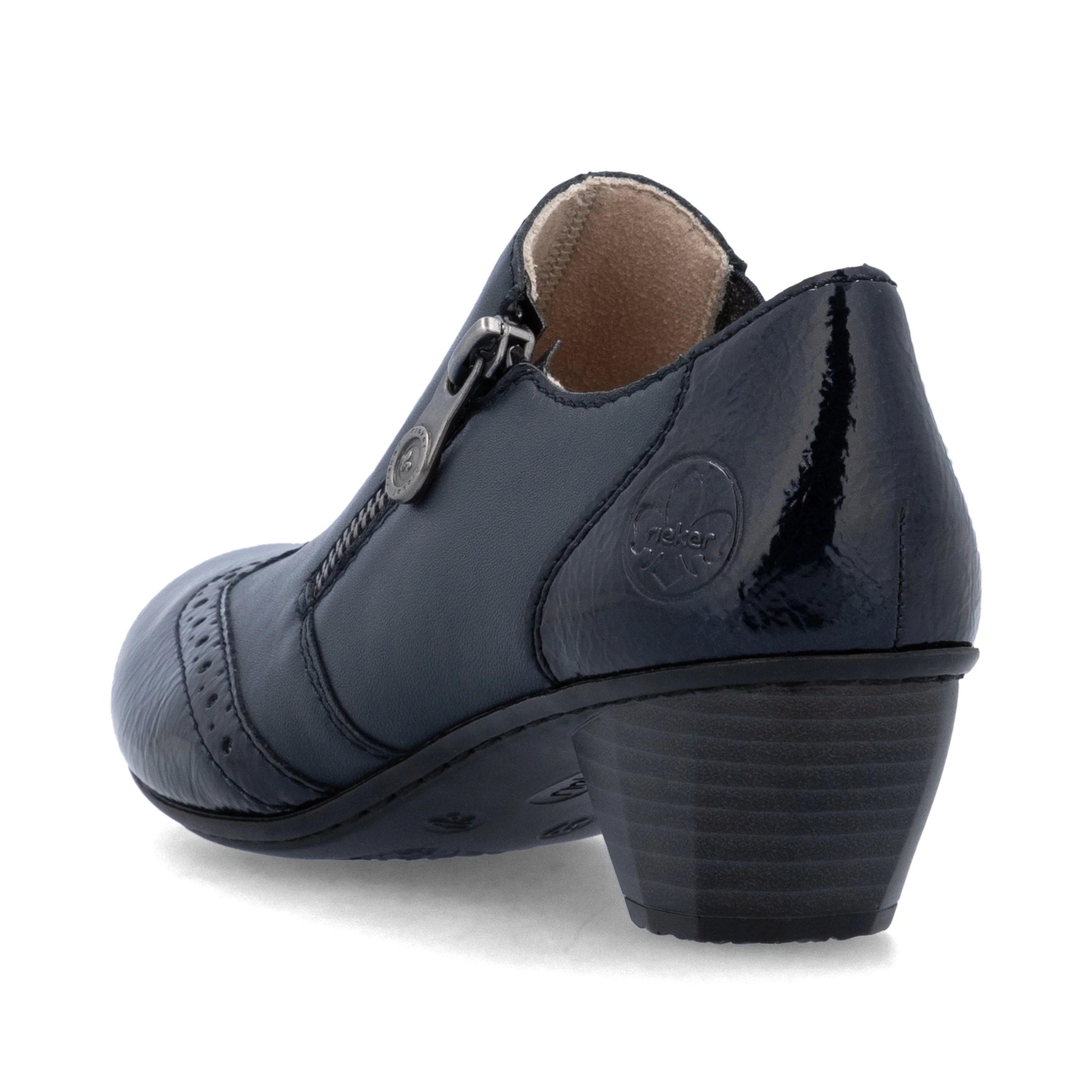 Rieker Woman's Shoes - Blue | 41757-15 - Image 3