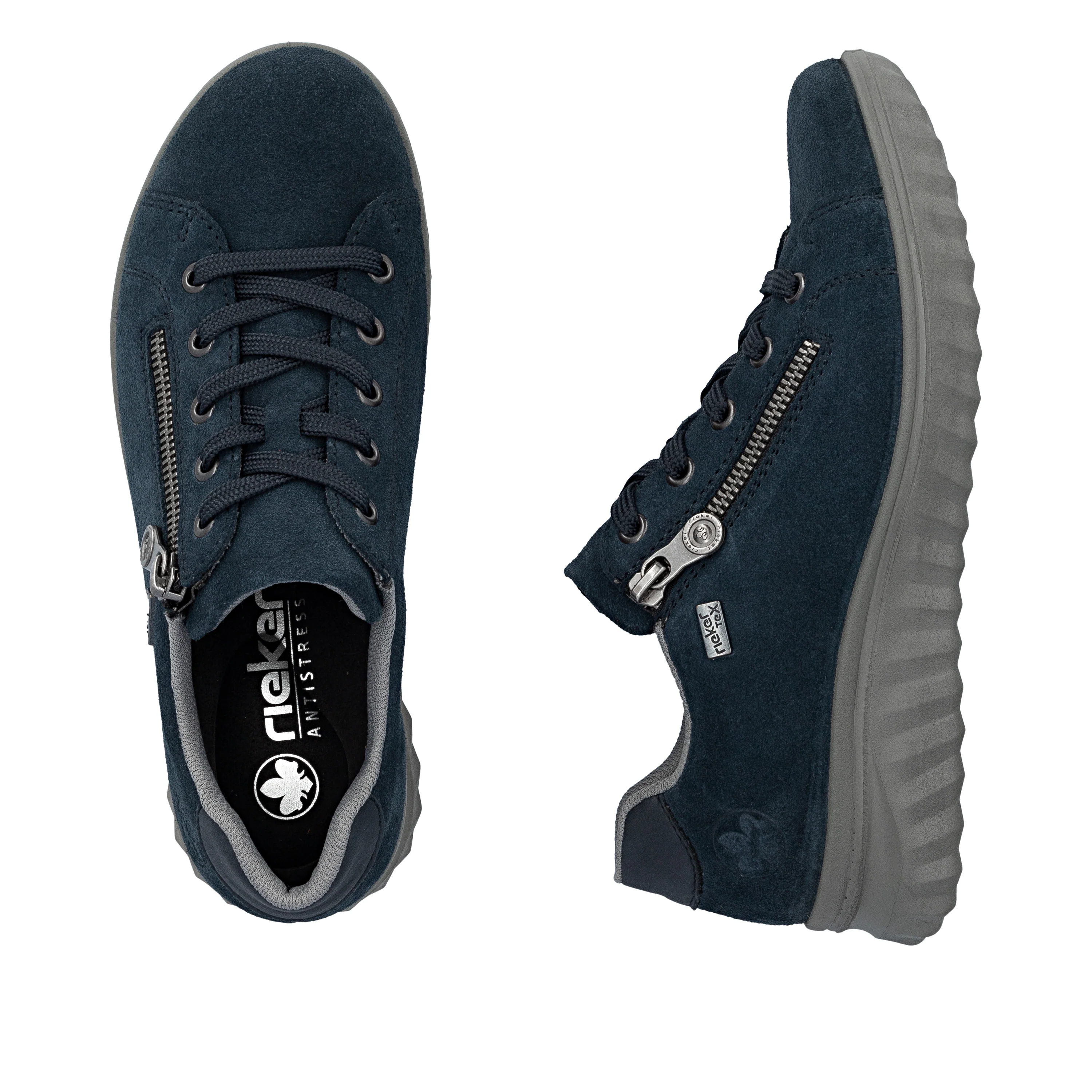 Rieker Woman's Shoes - Blue | 59000-14 - Image 9