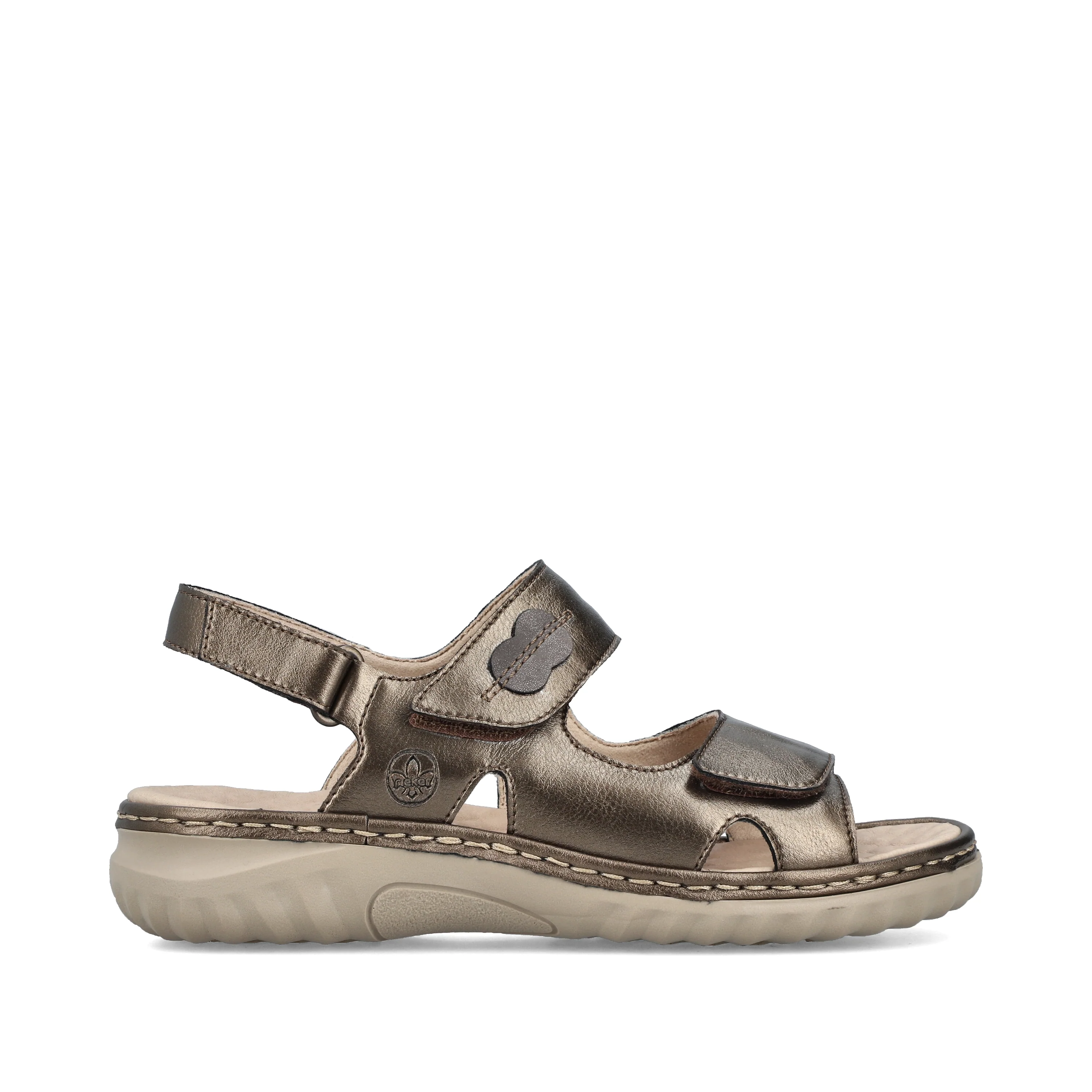 Rieker Woman's Sandals - Bronze | 60462-90 - Image 14