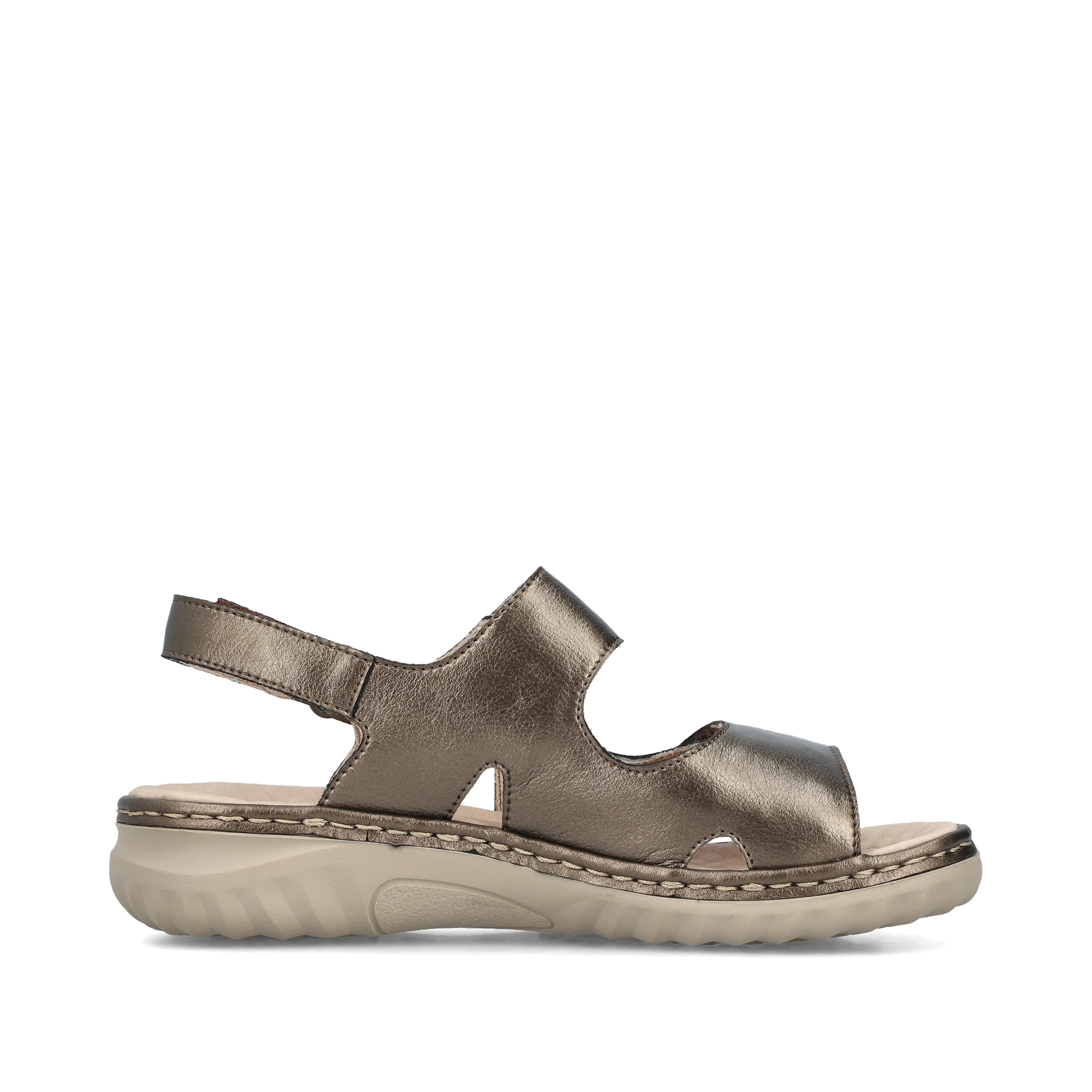 Rieker Woman's Sandals - Bronze | 60462-90 - Image 2