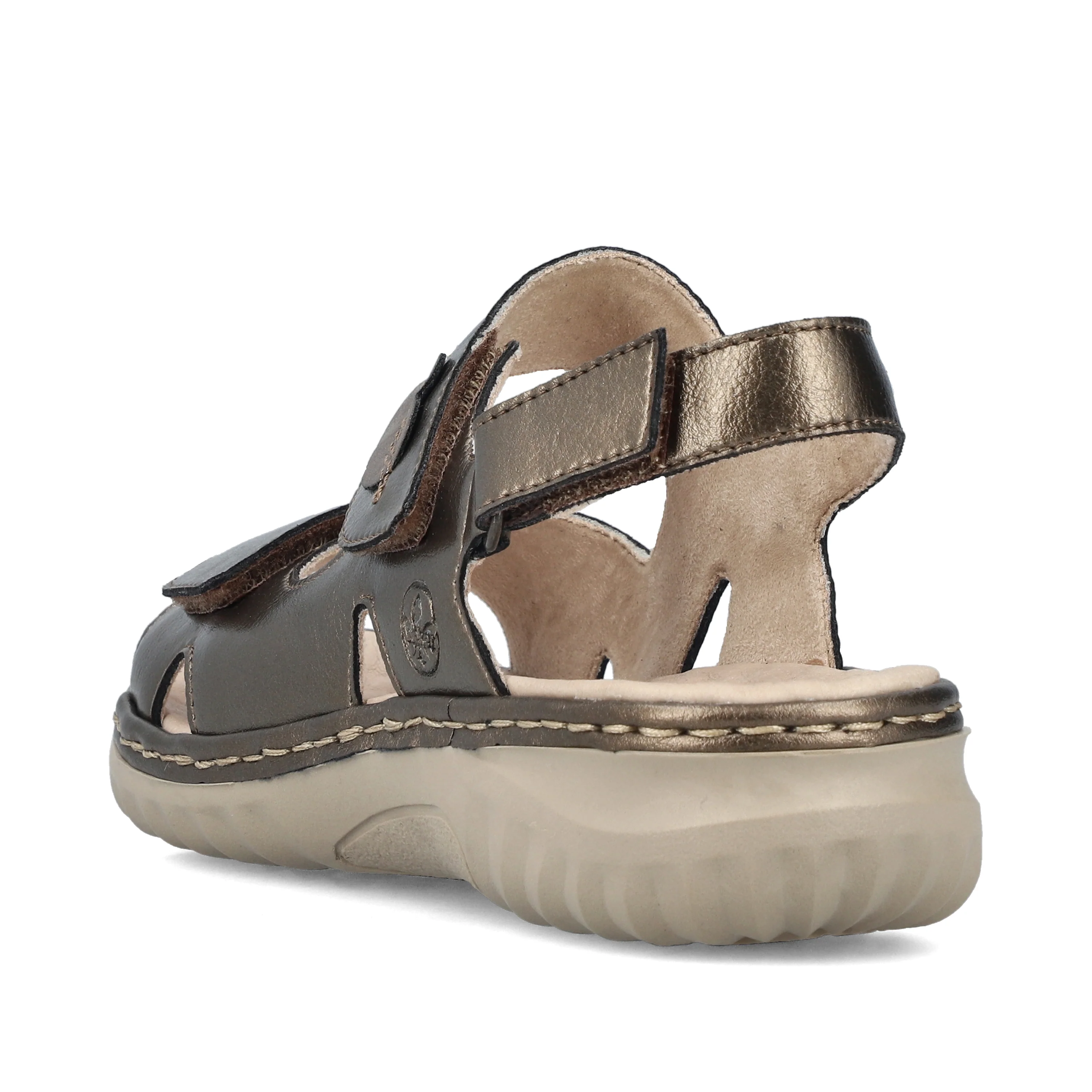 Rieker Woman's Sandals - Bronze | 60462-90 - Image 3