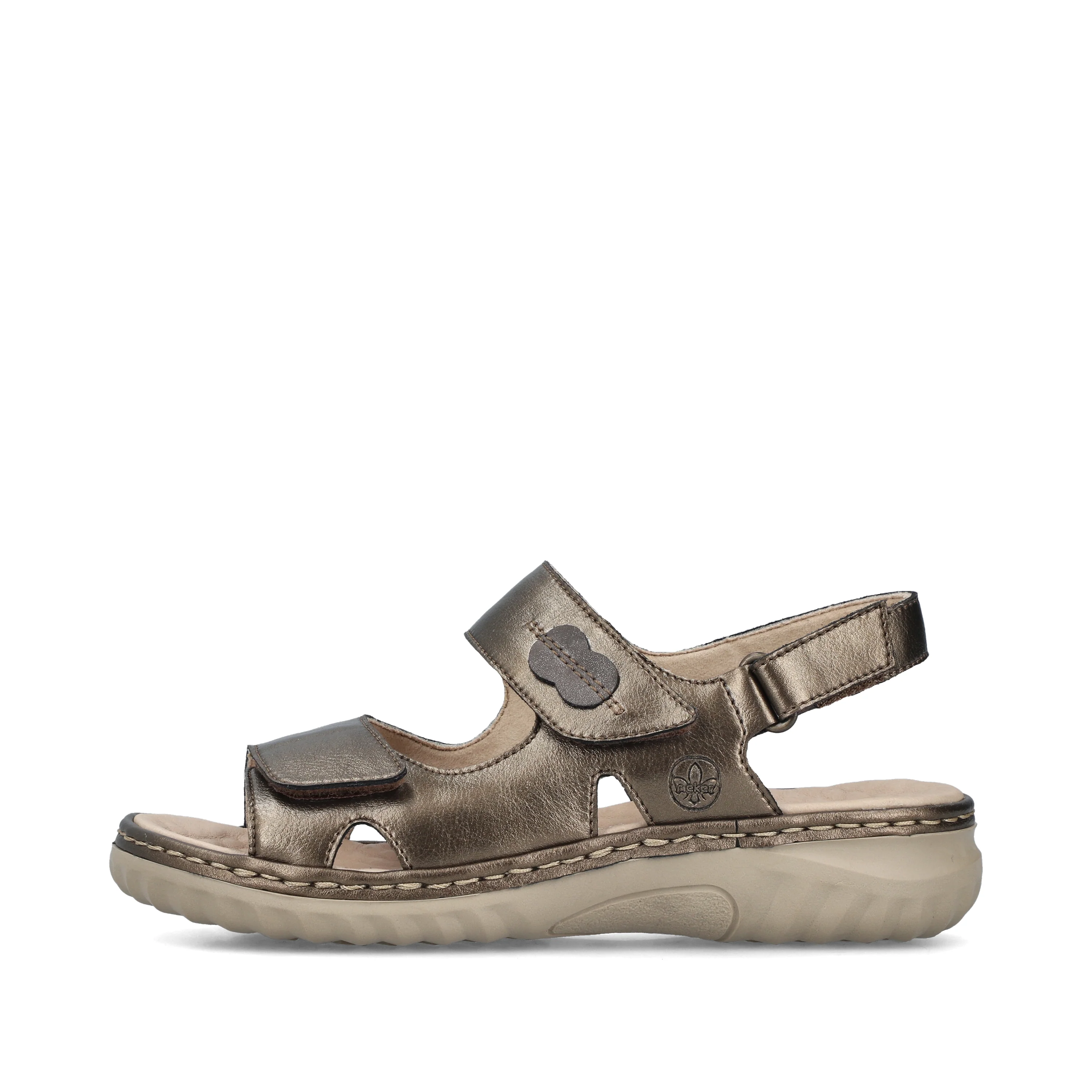 Rieker Woman's Sandals - Bronze | 60462-90 - Image 5