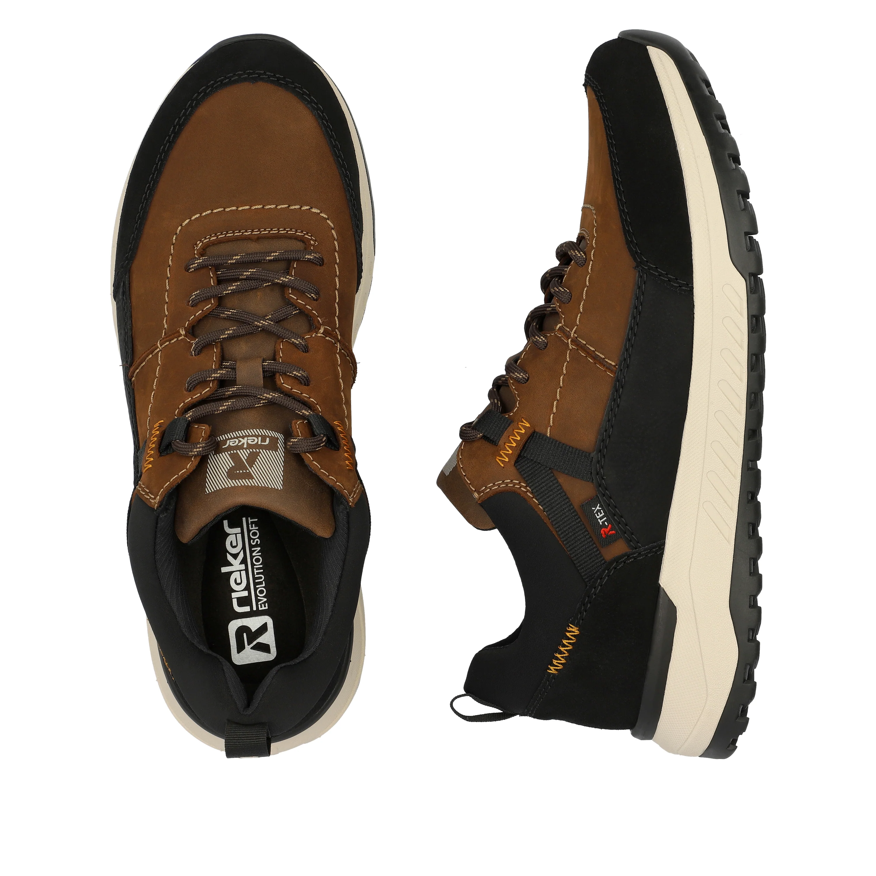 Rieker Sport Men's Shoes - Brown | U0100-22 - Image 9