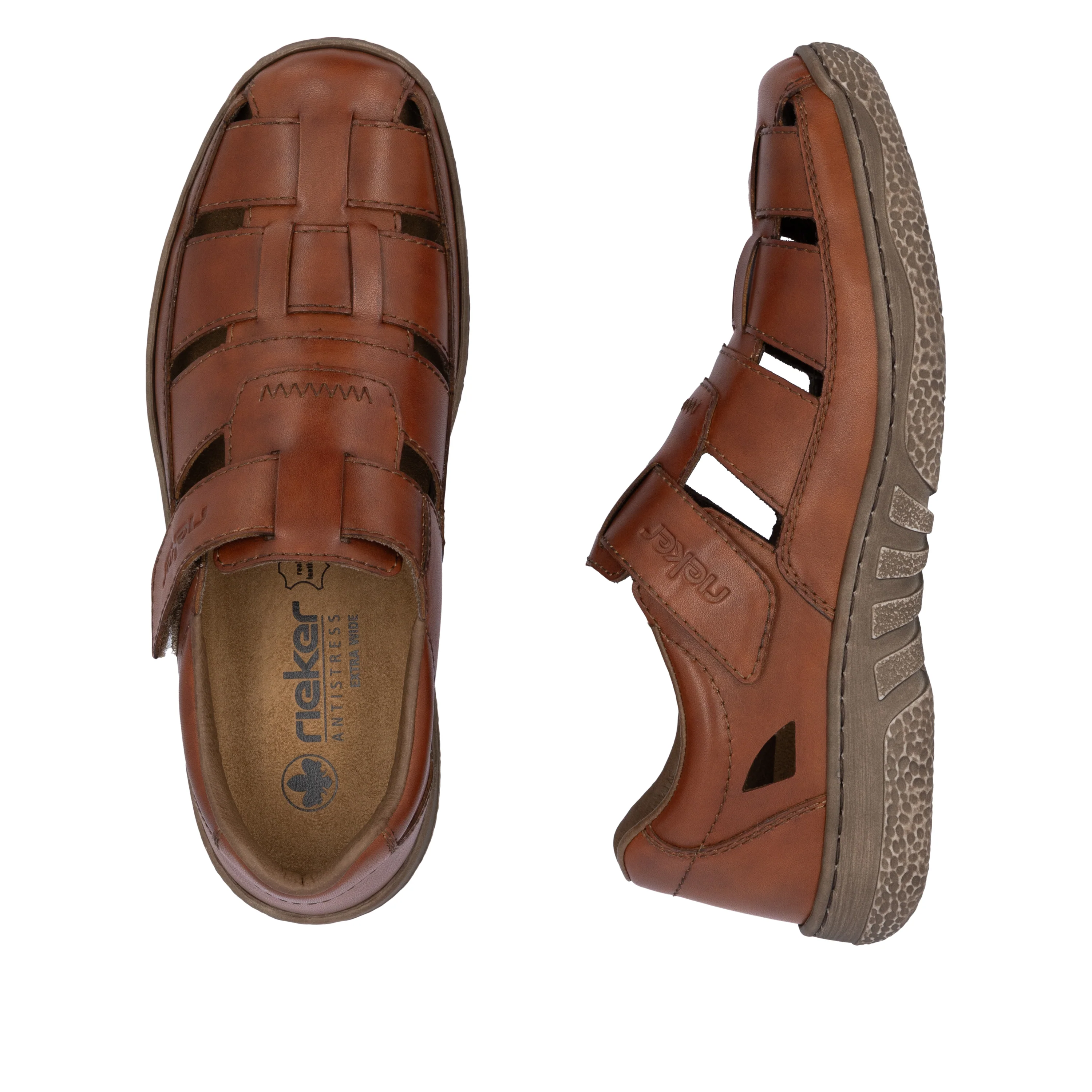 Rieker Men's Shoes - Brown | 03578-24 - Image 9