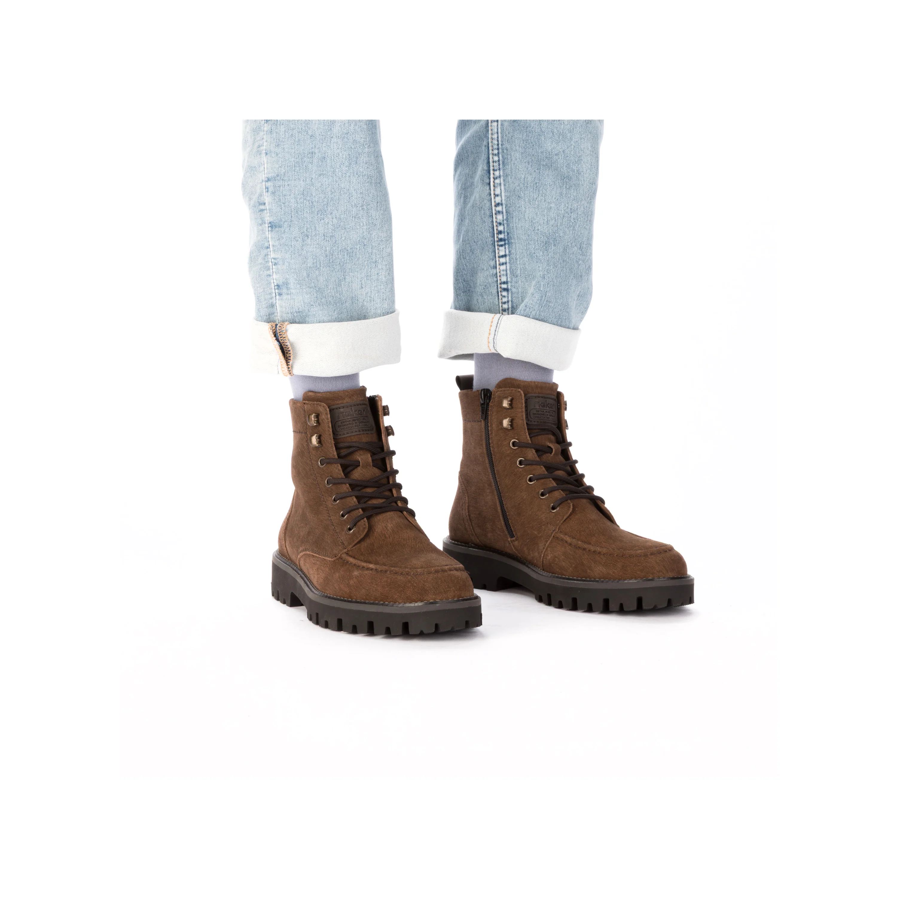Rieker Men's Boots - Brown | 30414-25 - Image 10