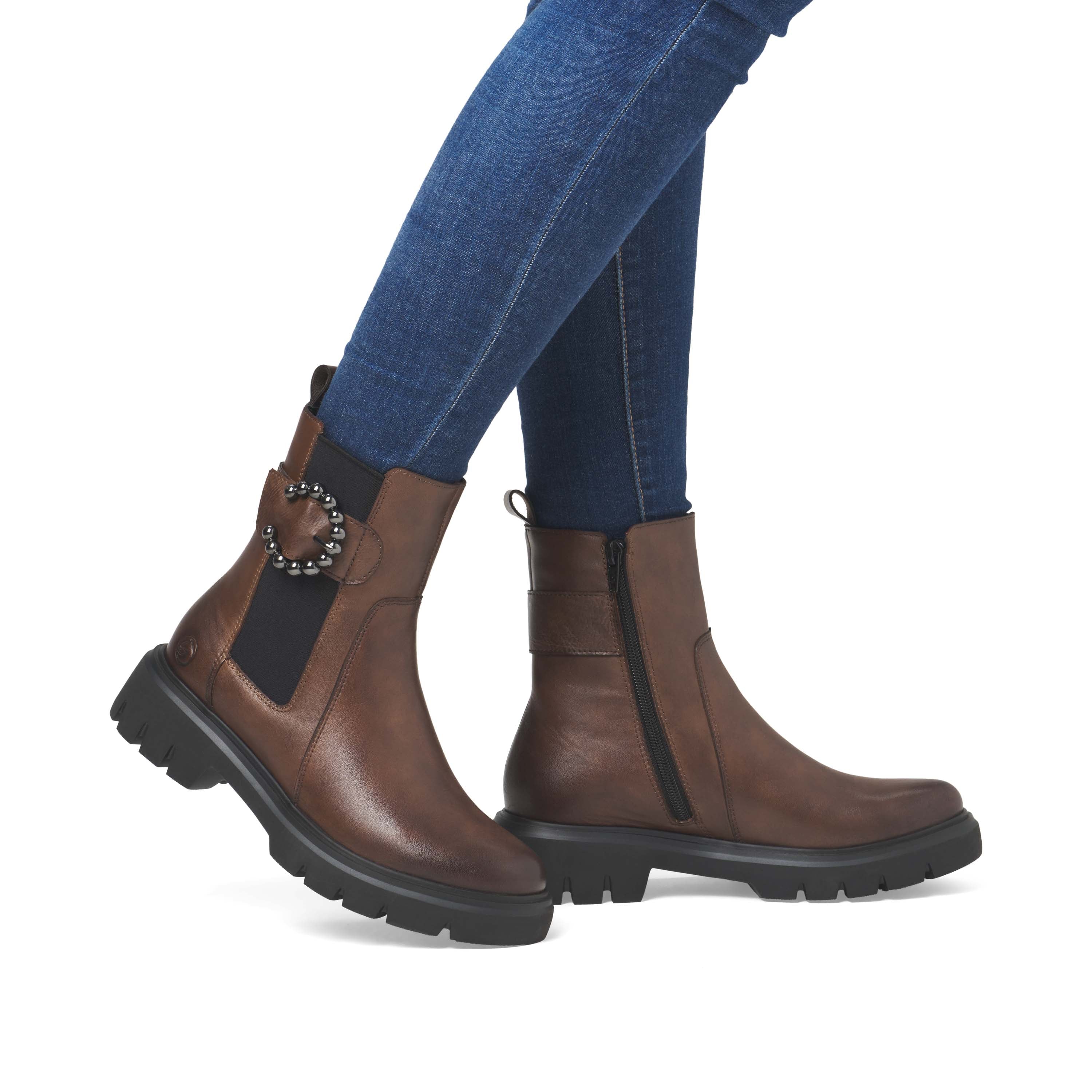remonte Woman's Boots - Brown | D1W74-22 - Image 10