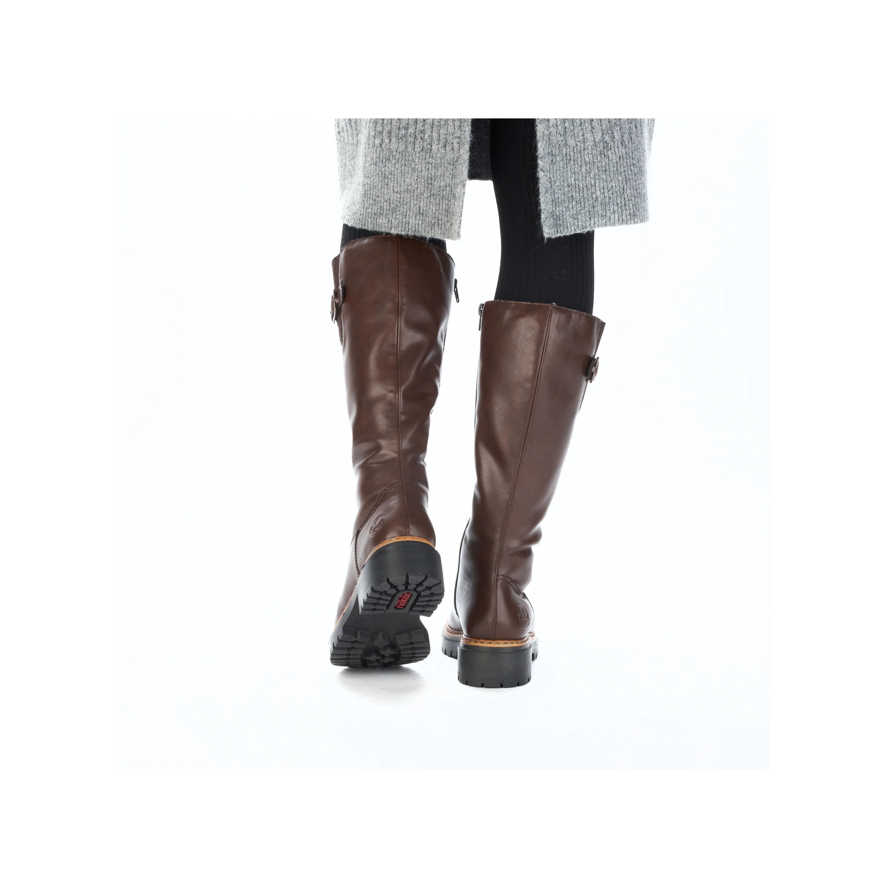 Rieker Woman's Boots - Brown | 72694-25 - Image 12