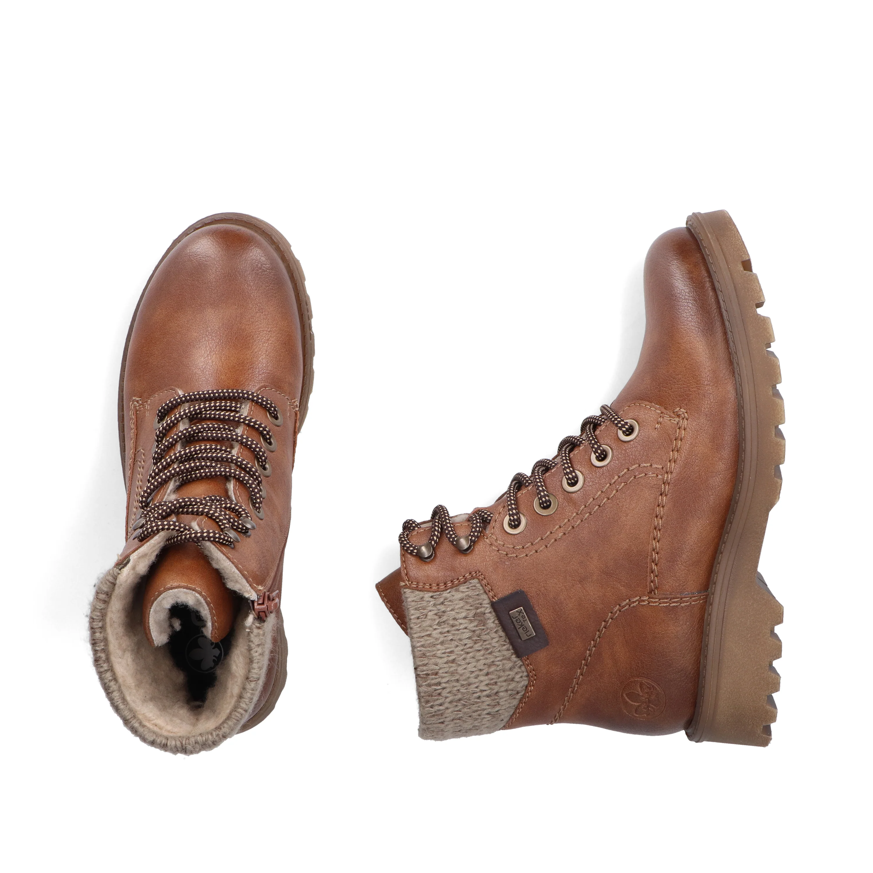 Rieker Woman's Boots - Brown | 73220-24 - Image 9