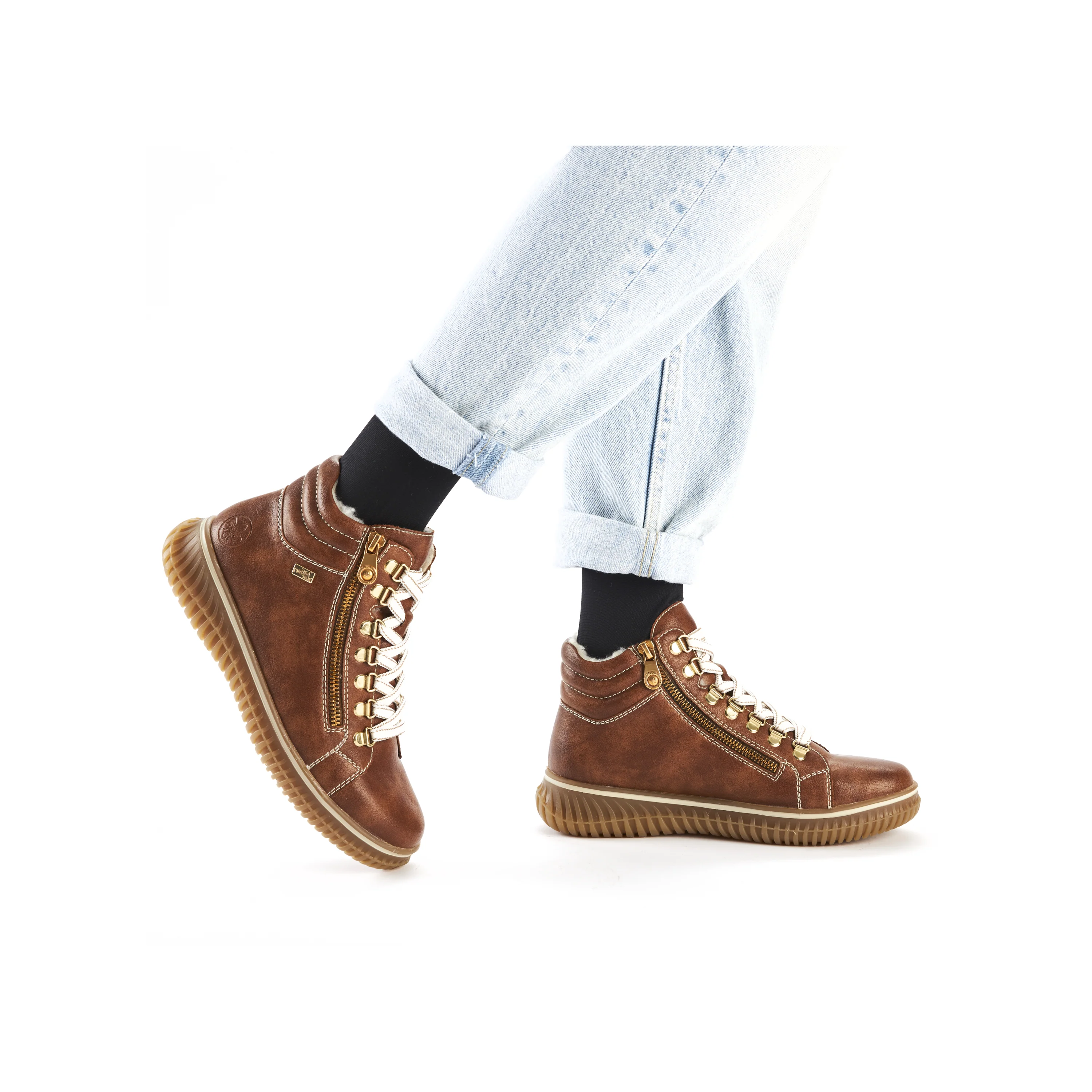 Rieker Woman's Boots - Brown | 74233-24 - Image 11