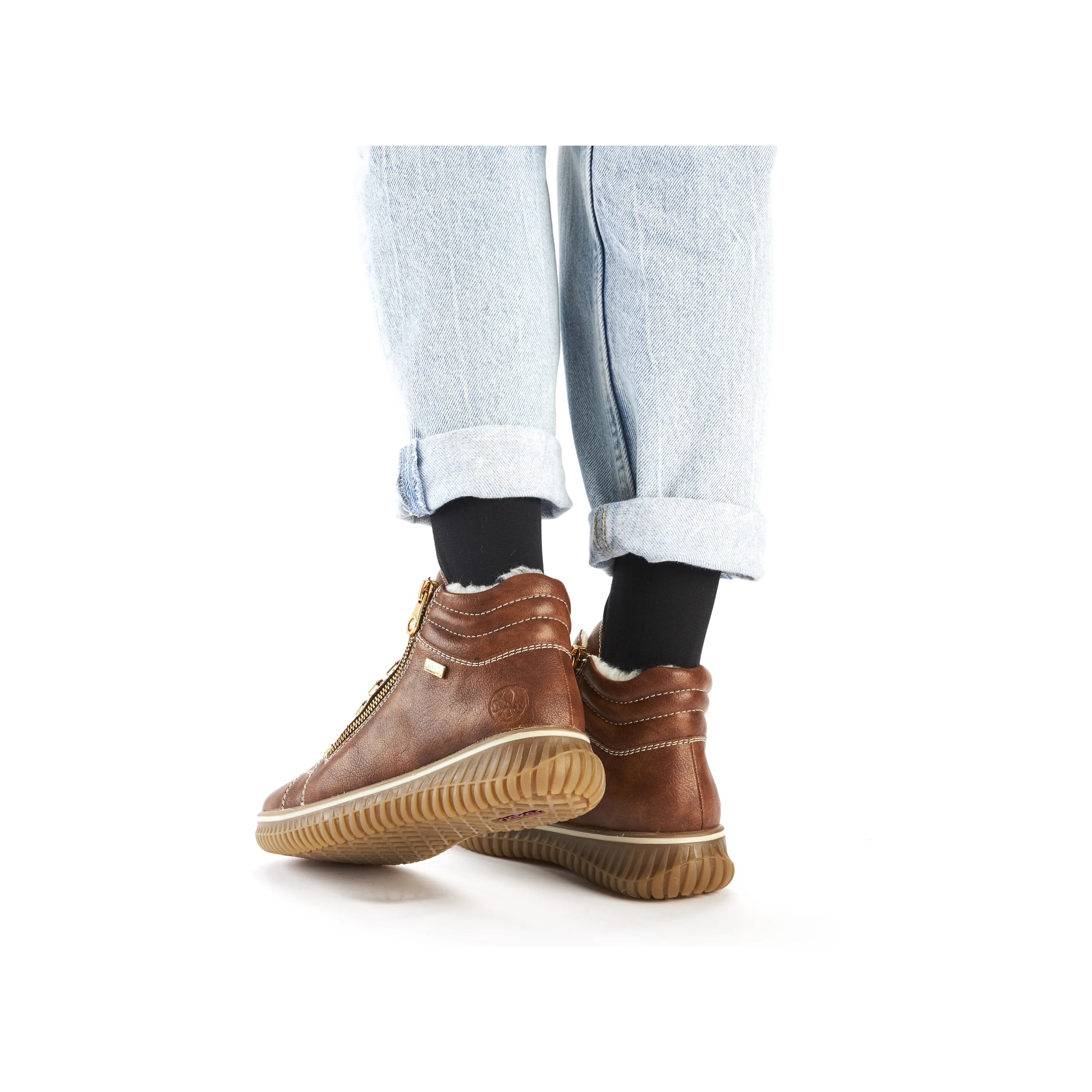 Rieker Woman's Boots - Brown | 74233-24 - Image 13
