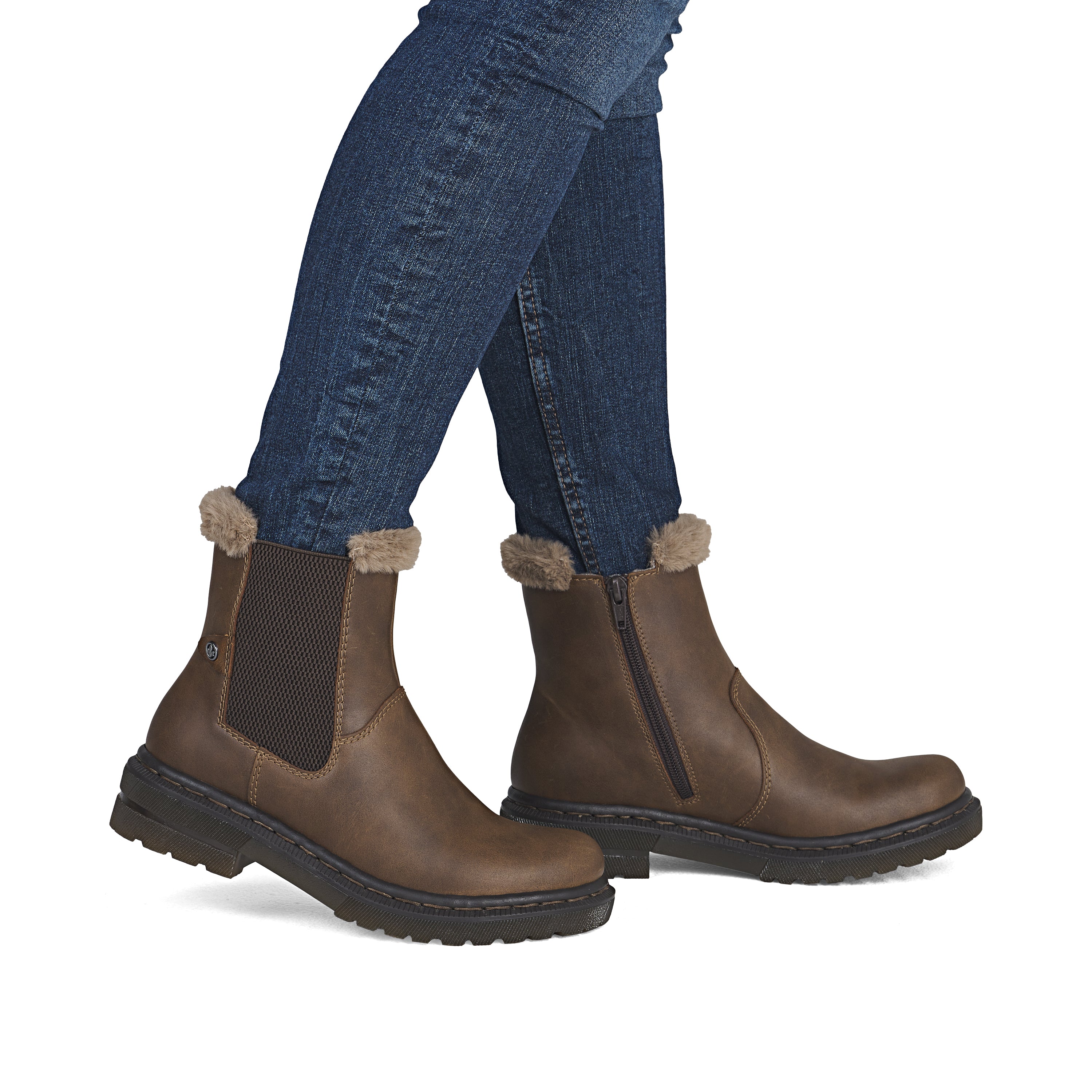 Rieker Woman's Boots - Brown | 78250-22 - Image 10