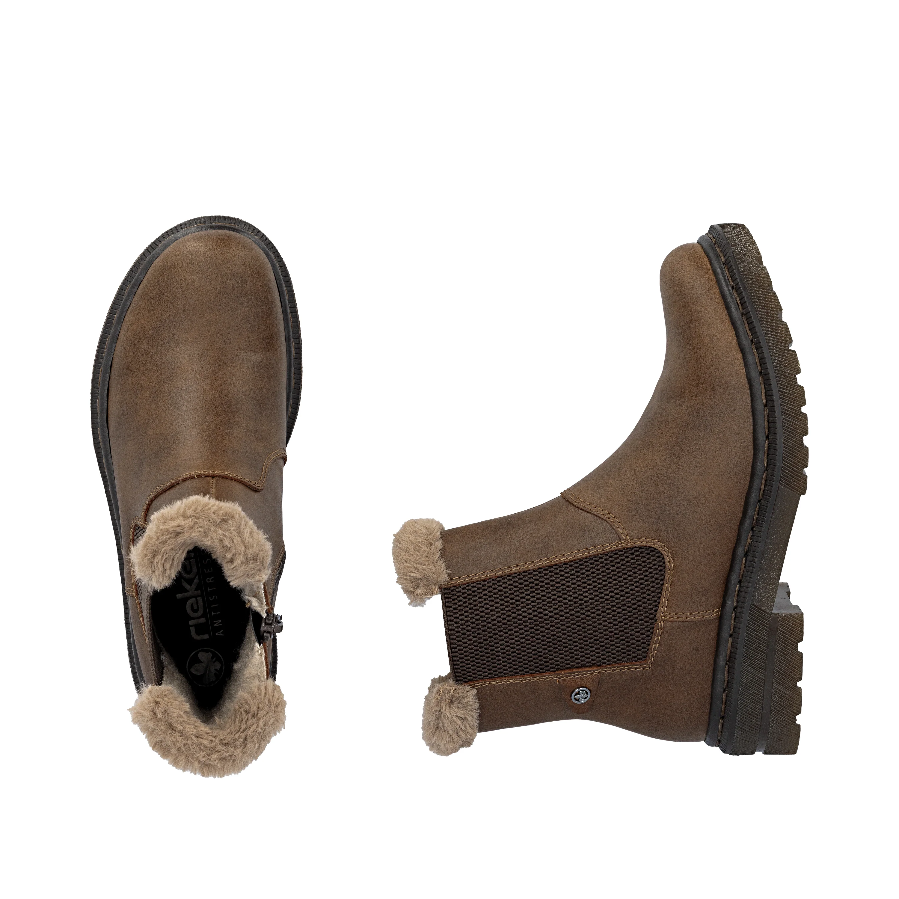 Rieker Woman's Boots - Brown | 78250-22 - Image 9