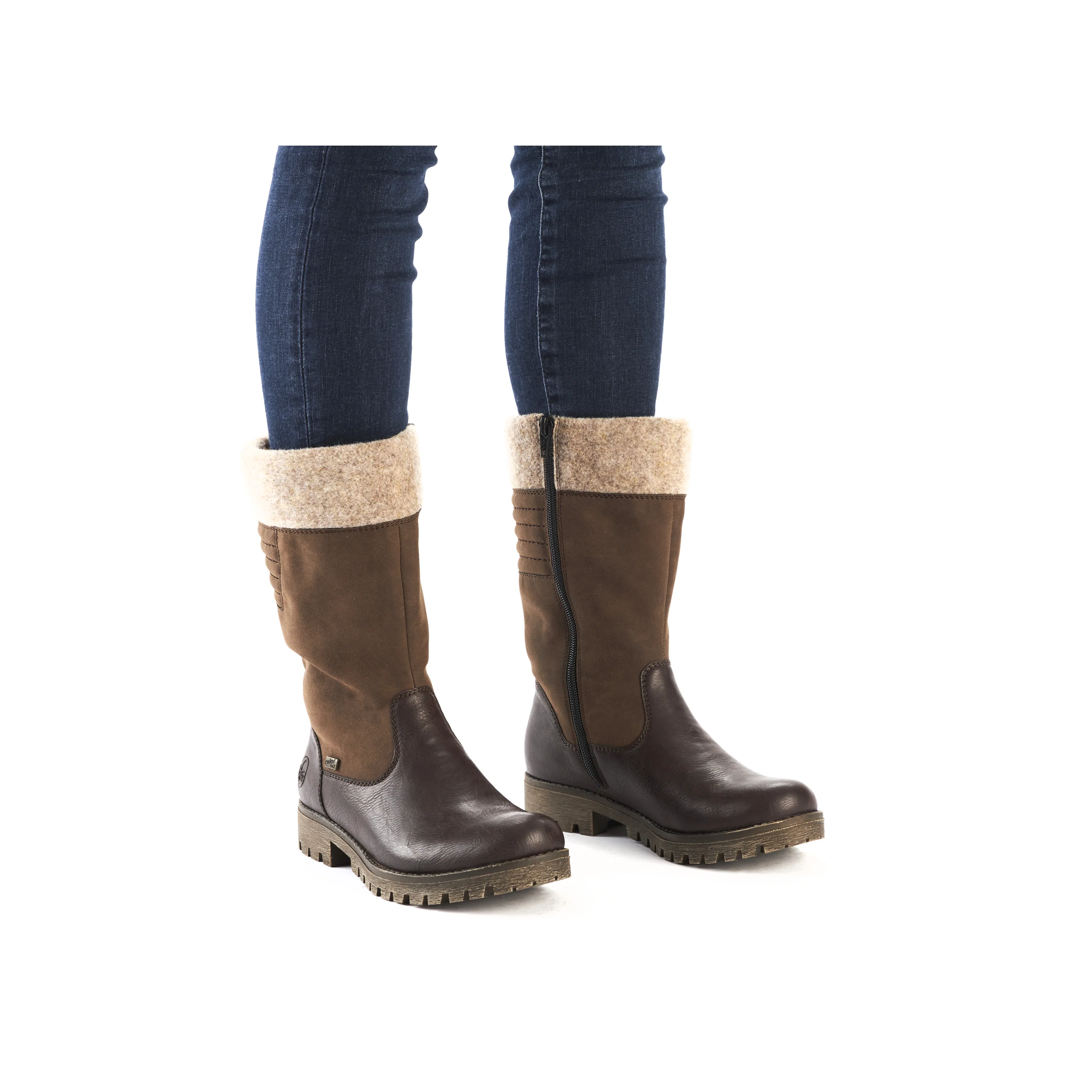 Rieker Woman's Boots - Brown | 78585-25 - Image 19