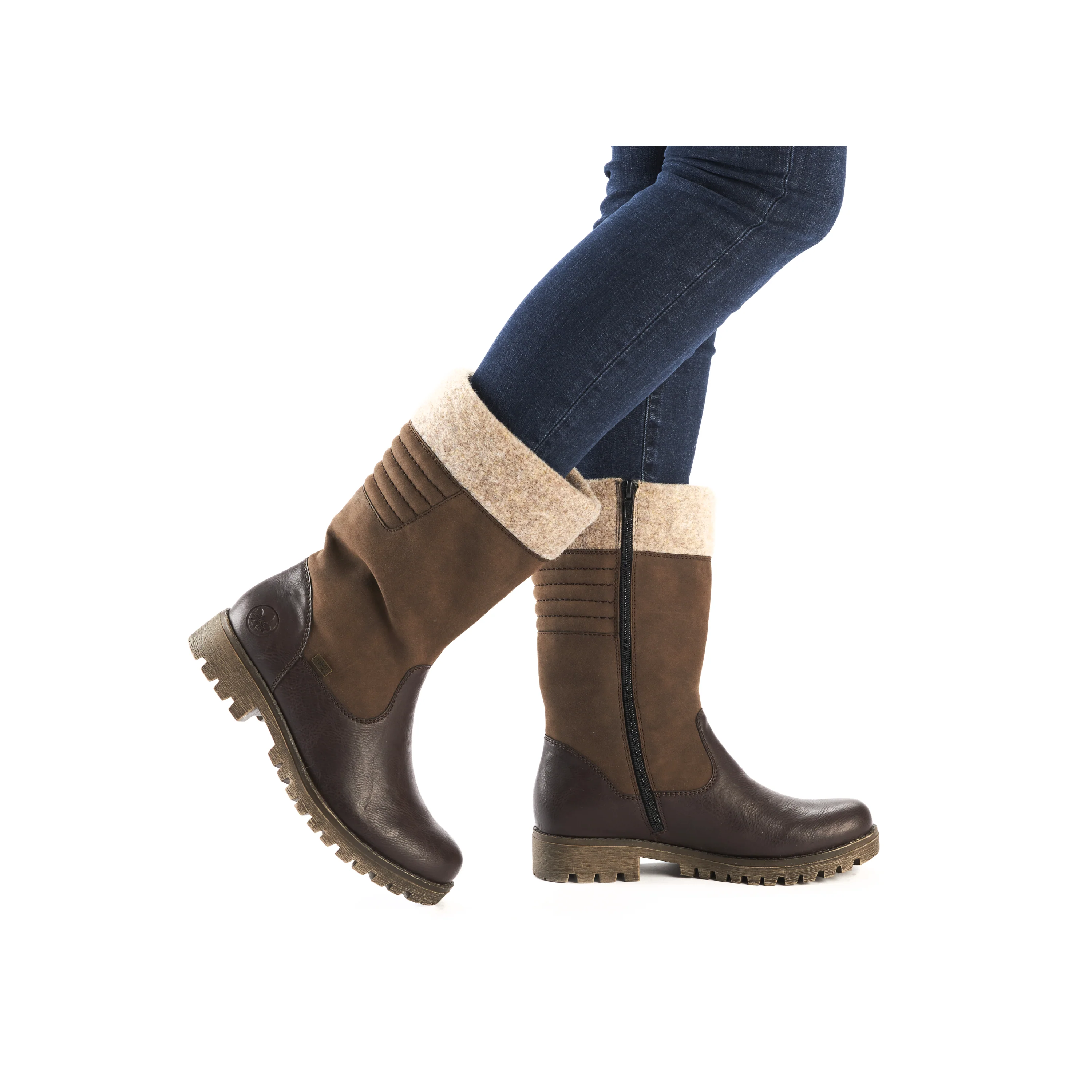 Rieker Woman's Boots - Brown | 78585-25 - Image 20