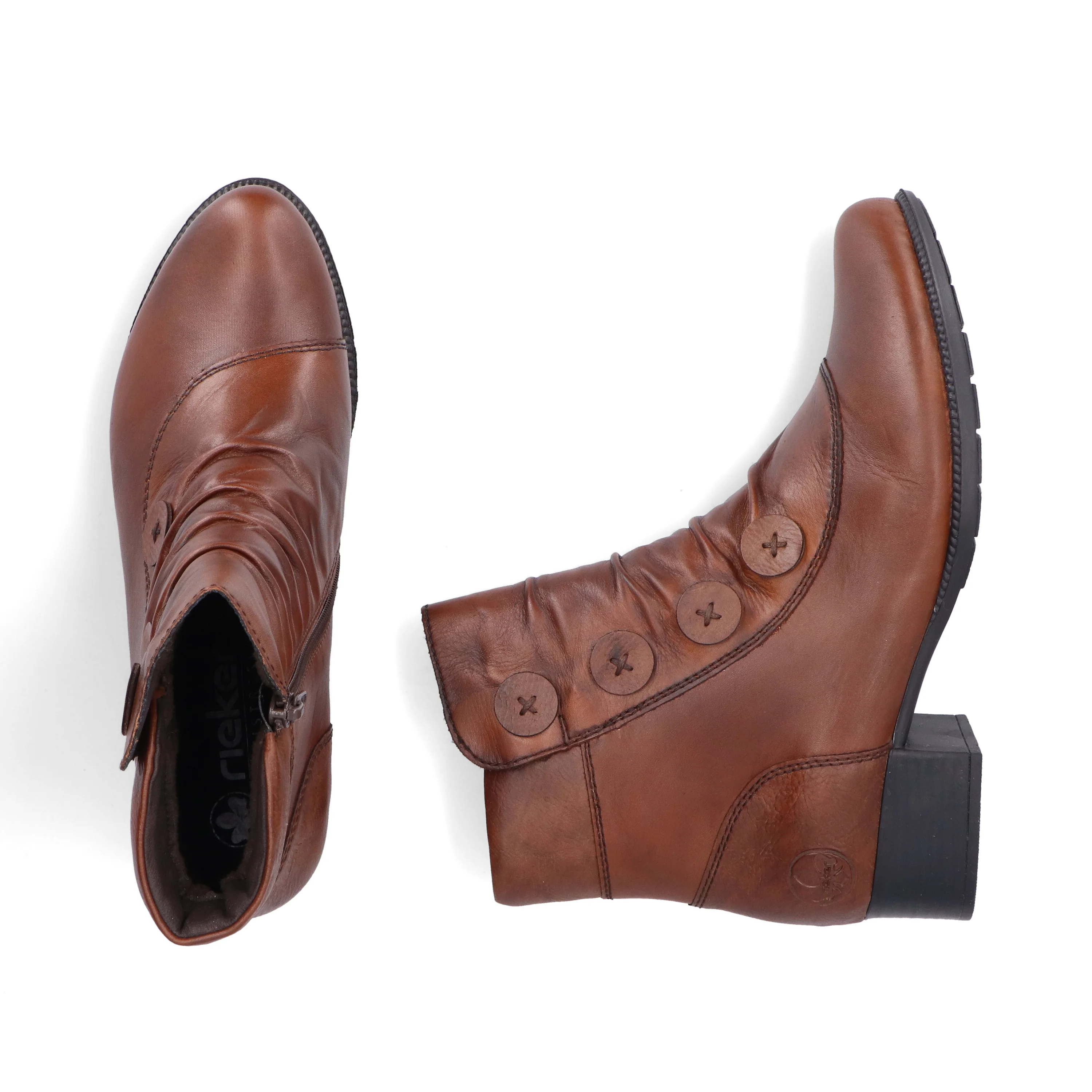 Rieker Woman's Boots - Brown | 78659-22 - Image 9